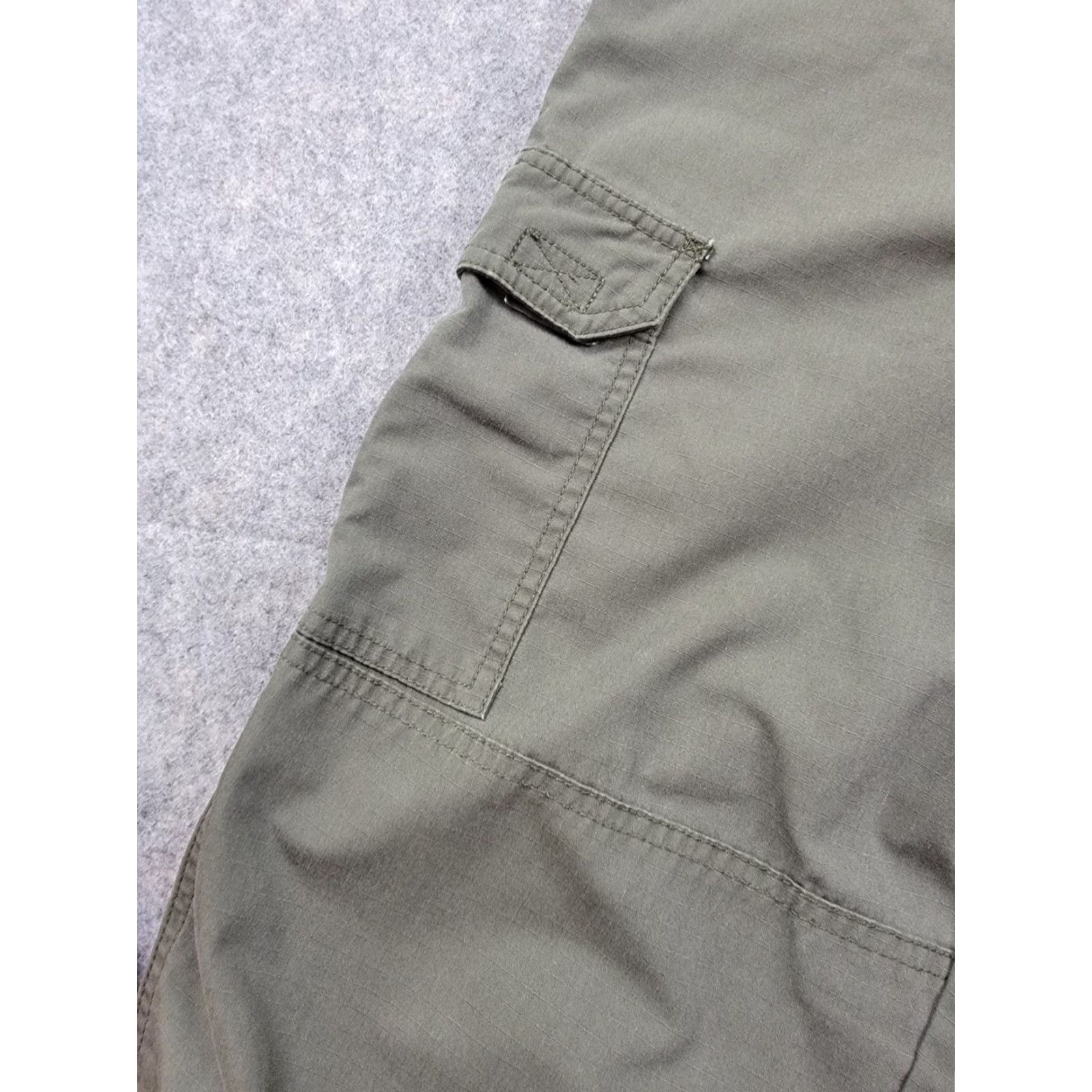 Vintage 5.11 Pants Mens 34x34 Green Taclite Pro Ripstop Regular Cargo Pocket Straight 34x34 USA Army 5.11 Tactical Mens Pants Size US 34 / EU 50 - 5 Thumbnail