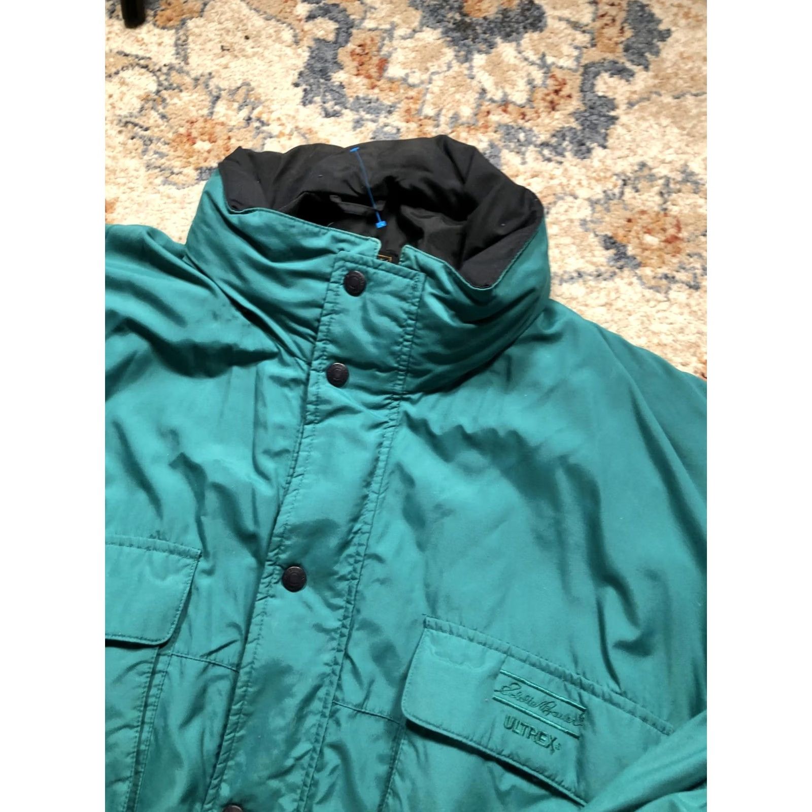 Eddie Bauer VINTAGE Eddie Bauer Ultrex Jacket Mens XL Green Nylon Bomber Insulated Ski 90s Size US XL / EU 56 / 4 - 6 Thumbnail