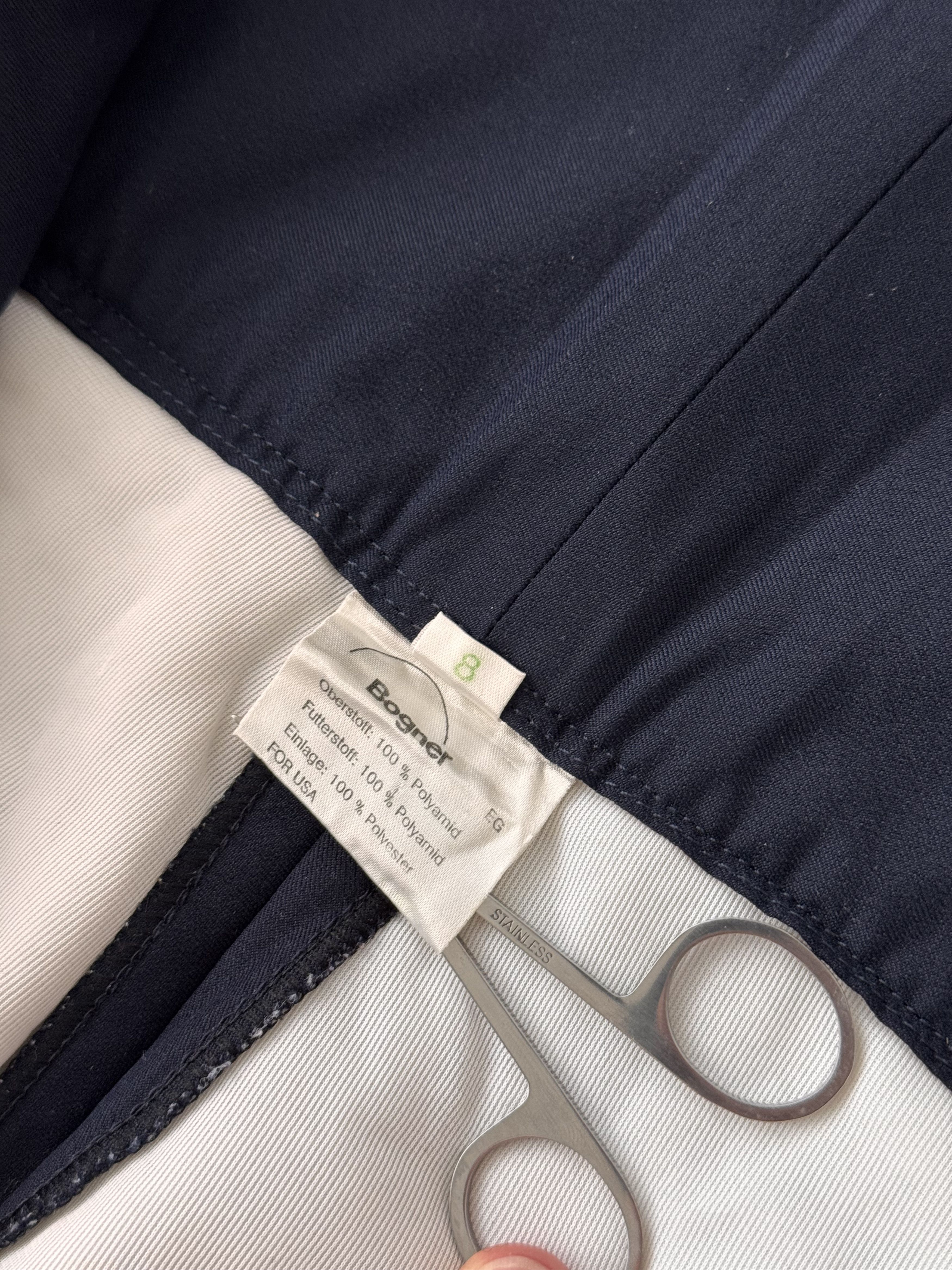 Bogner Vintage Bogner Luxury Retro Navy West Germany W' Ski Suit Size 26" / US 2 / IT 38 - 13 Thumbnail
