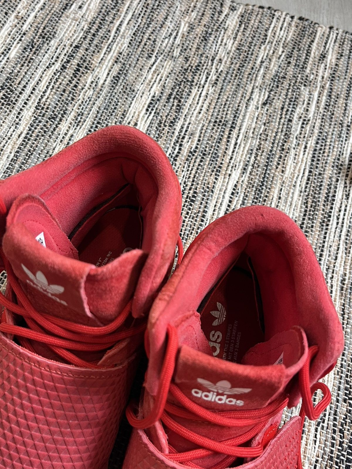 Adidas × Vintage Adidas Tubular red sneakers Size US 8 / EU 41 - 13 Thumbnail