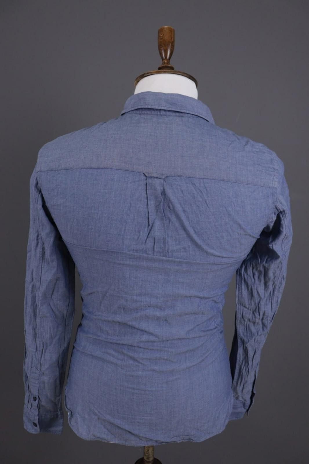 Allsaints AllSaints Blue Long Sleeve Button Down Shirt Size XS Size US XS / EU 42 / 0 - 10 Thumbnail