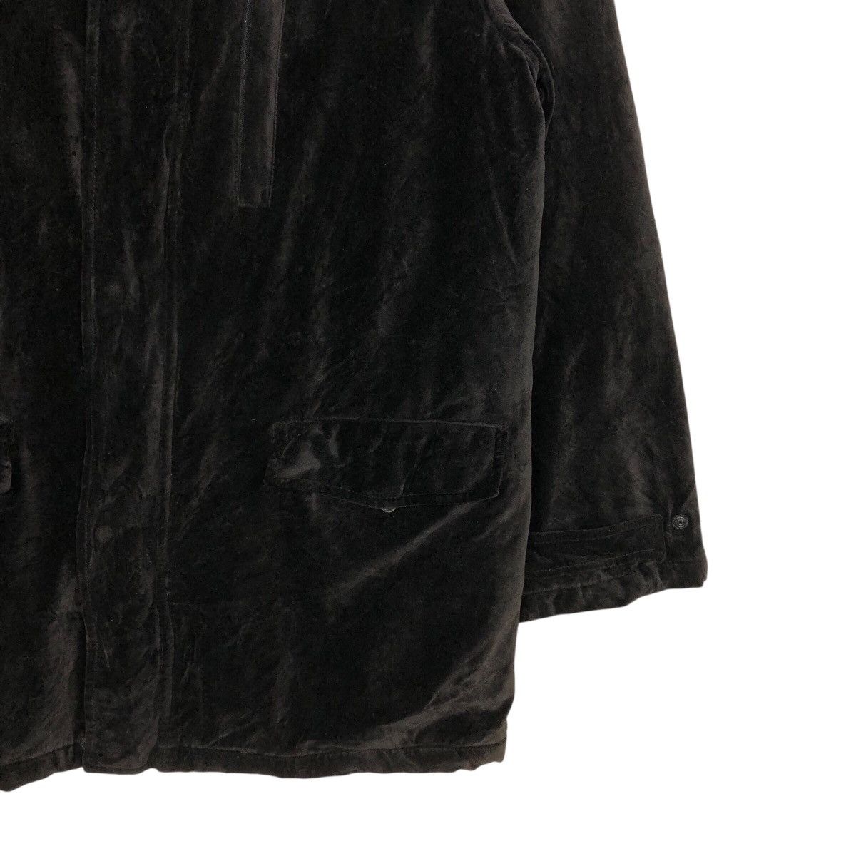 Japanese Brand BEAMS Shaggy Fleece Hood Parka — Soft-Touch Velvet Shell Size US M / EU 48-50 / 2 - 6 Thumbnail