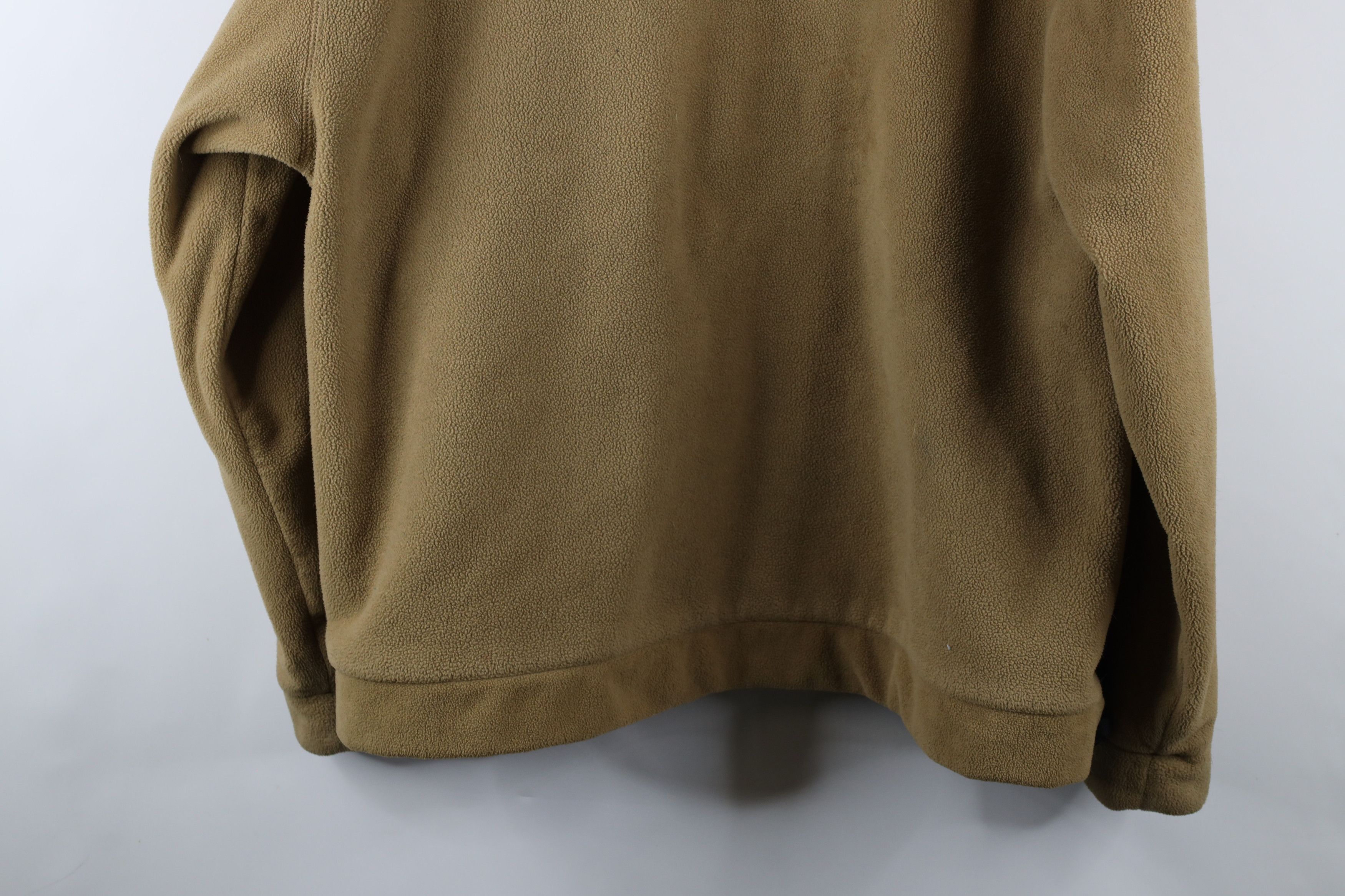 Tommy Hilfiger × Vintage Vintage 90s Tommy Hilfiger Spell Out Fleece Hooded Jacket Size US XXL / EU 58 / 5 - 16 Thumbnail