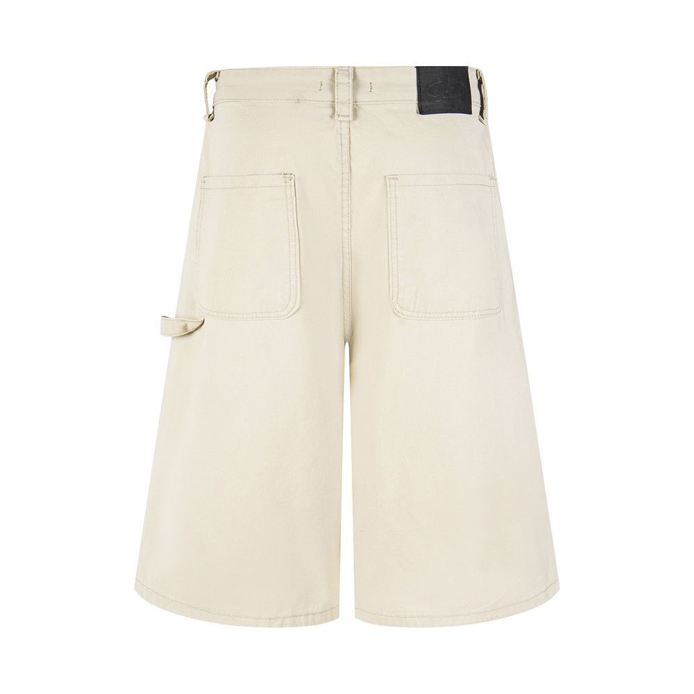 Japanese Brand American Retro Distressed Loose Straight Cargo Shorts Size US 32 / EU 48 - 2 Thumbnail