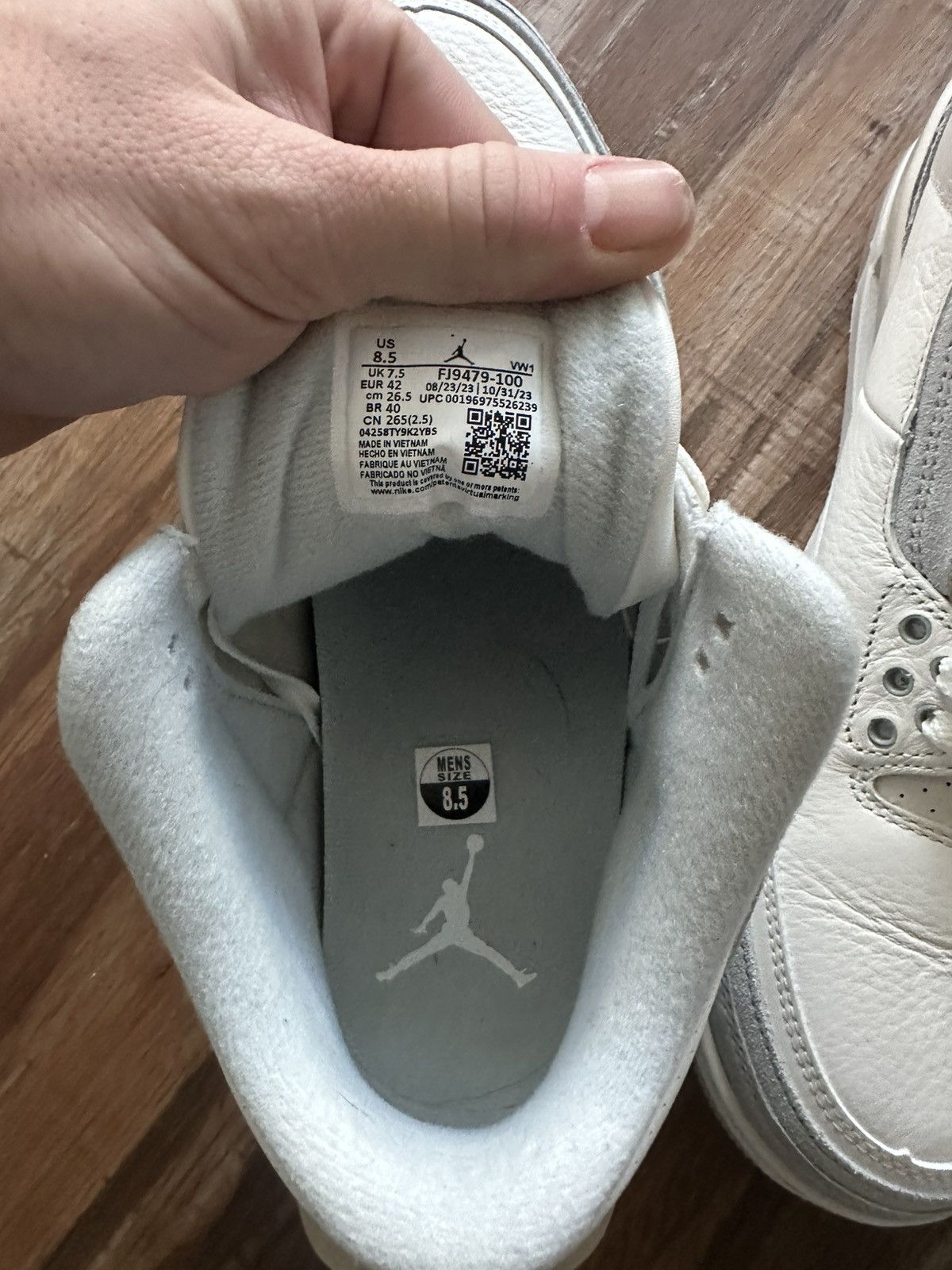 Jordan Brand Jordan 3 Retro “Craft Ivory” Size US 8.5 / EU 41-42 - 5 Thumbnail