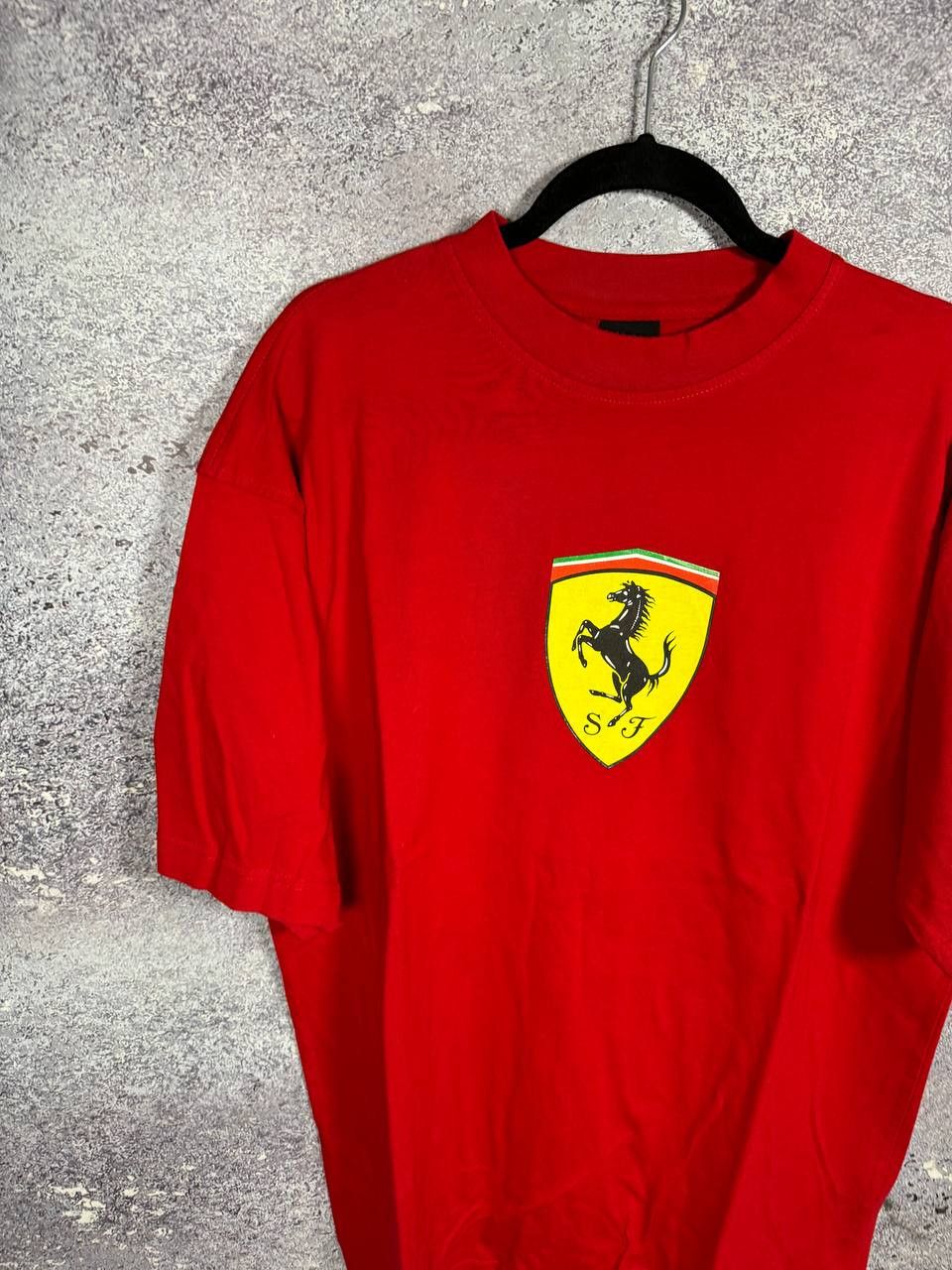 Ferrari × Formula 1 00's Vintage Ferrari Big Logo T-Shirt y2k XL size Size US XL / EU 56 / 4 - 2 Thumbnail