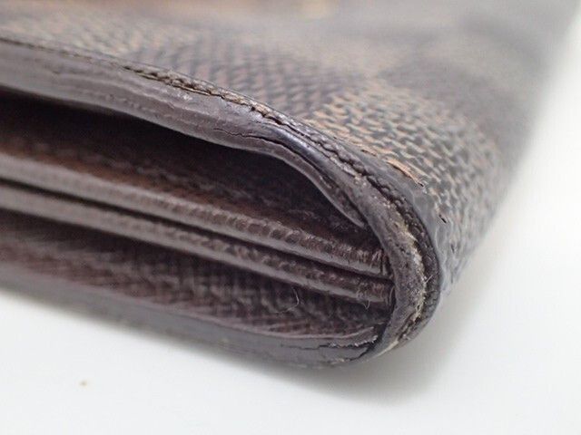 Louis Vuitton Louis Vuitton Porte Monnaie Wallet Damier Ebene N61725 Size ONE SIZE - 7 Thumbnail