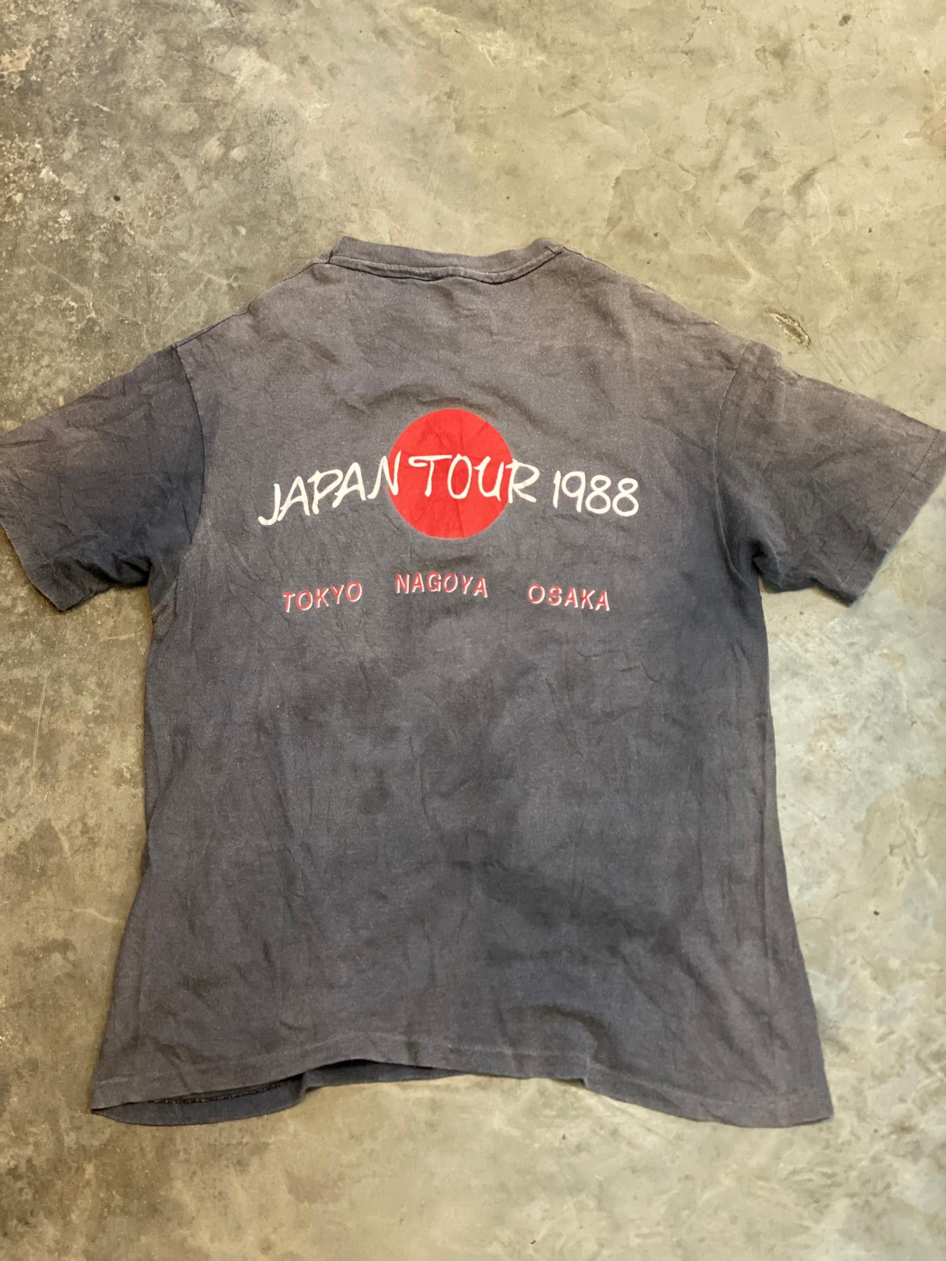 Band Tees × Vintage VINTAGE ERIC CLAPTON JAPAN TOUR 1988 ROCK TEE Size US S / EU 44-46 / 1 - 2 Thumbnail