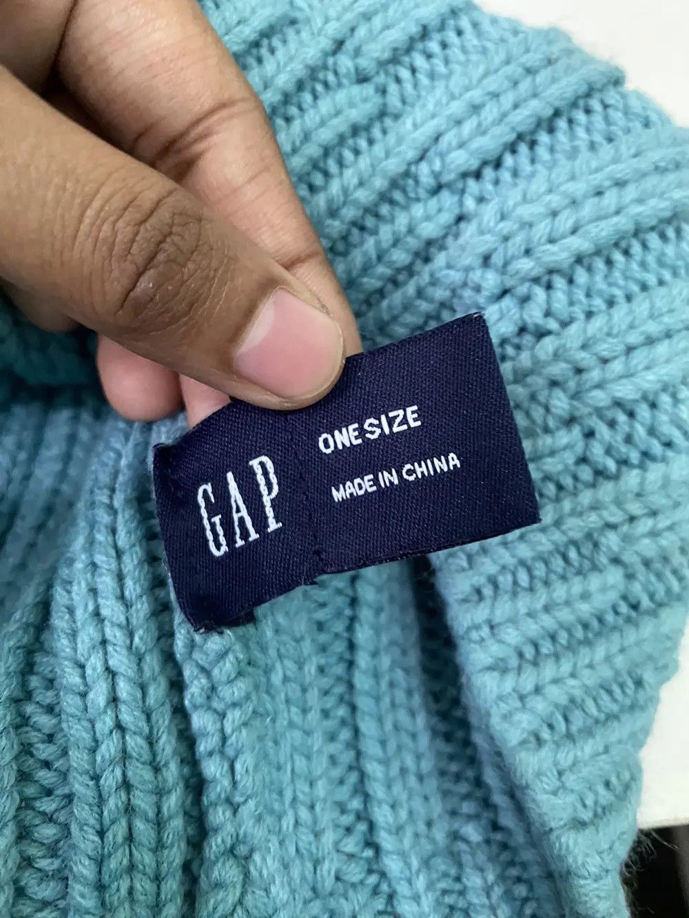 Gap × Vintage Gap Knit Beanie Hat Size ONE SIZE - 5 Thumbnail