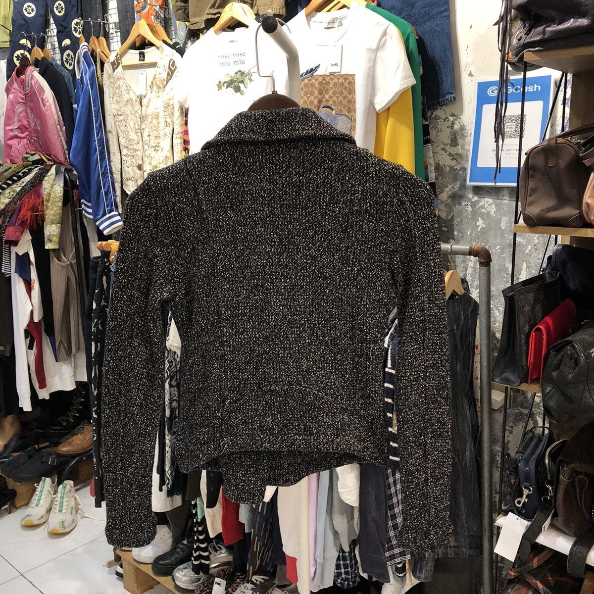 Armani Exchange × Designer Armani Exchange Biker Jacket Size XS / US 0-2 / IT 36-38 - 2 Thumbnail