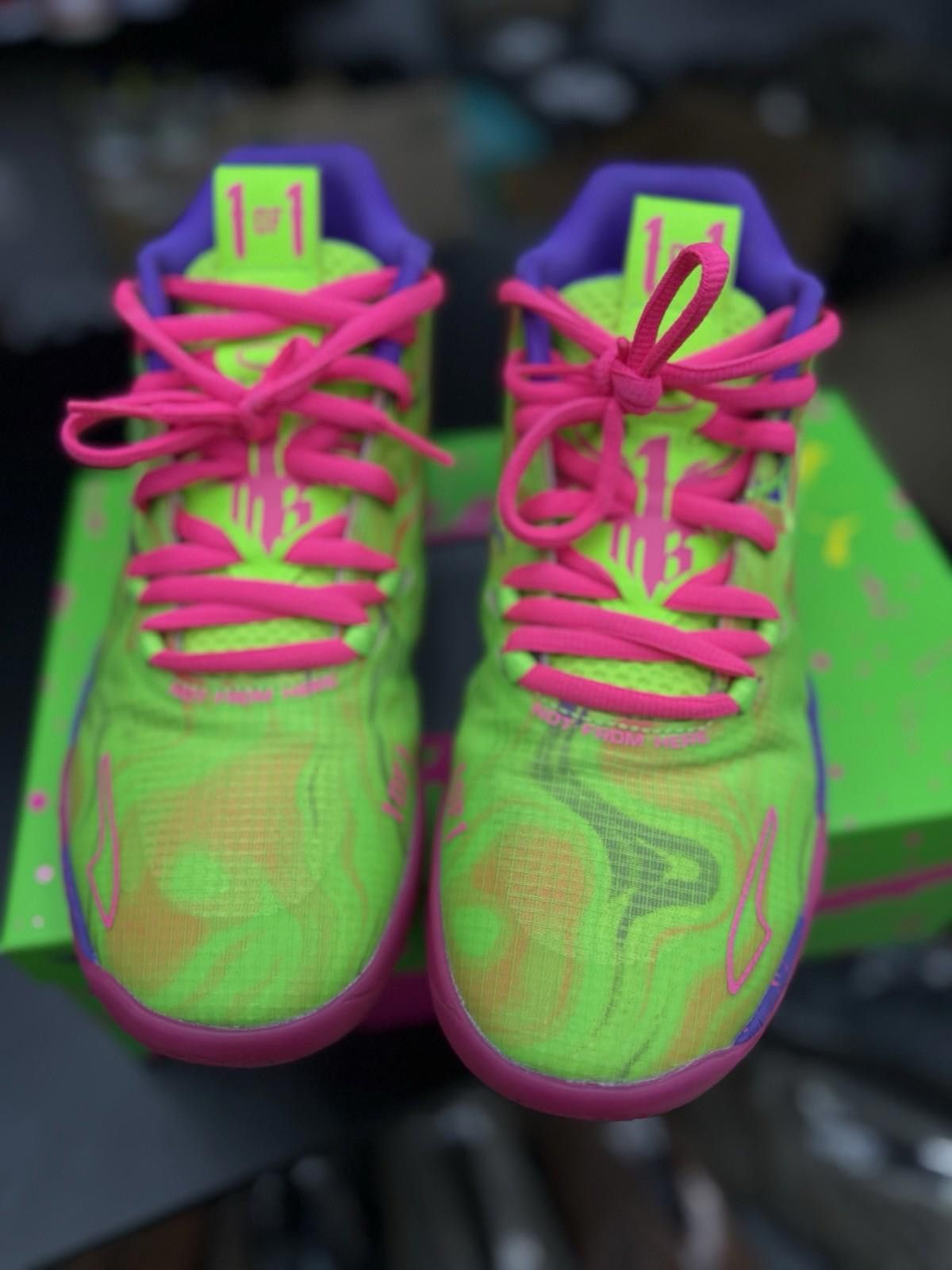 Puma Puma Mb.01 Inverse Toxic LaMelo Ball Size U.S Men’s 8/9.5W Size US 8 / EU 41 - 7 Thumbnail