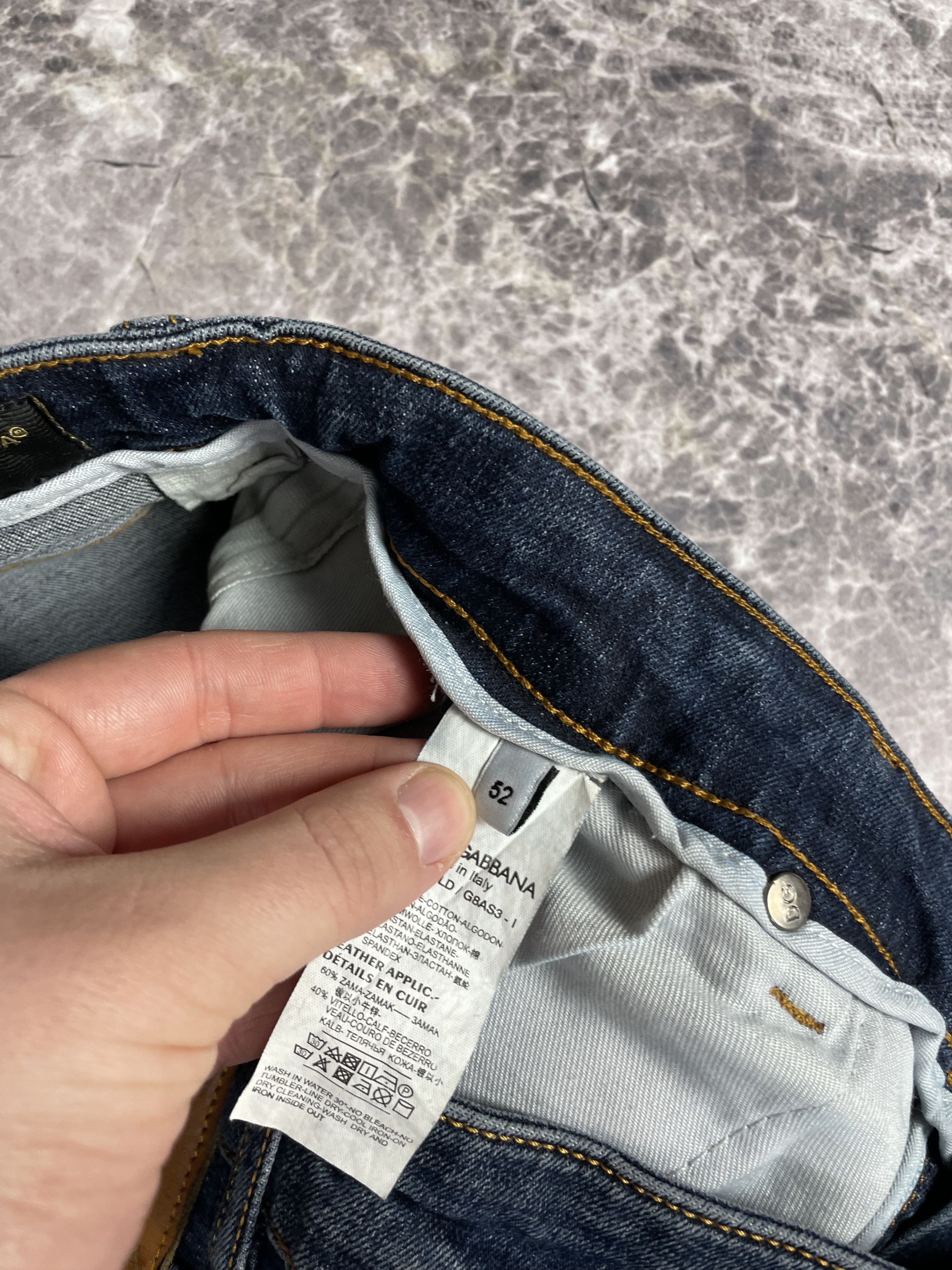 Dolce & Gabbana Vintage Dolce & Gabbana Denim Jeans Size US 36 / EU 52 - 11 Thumbnail