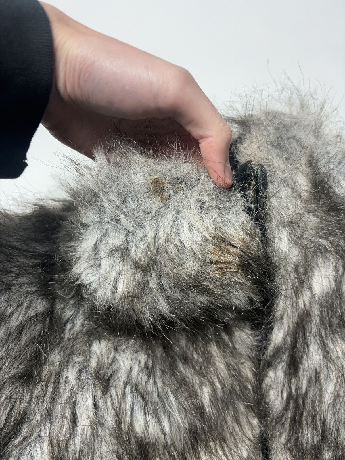 Vintage Vintage faux fur opium style cropped jacket Size XS / US 0-2 / IT 36-38 - 8 Thumbnail