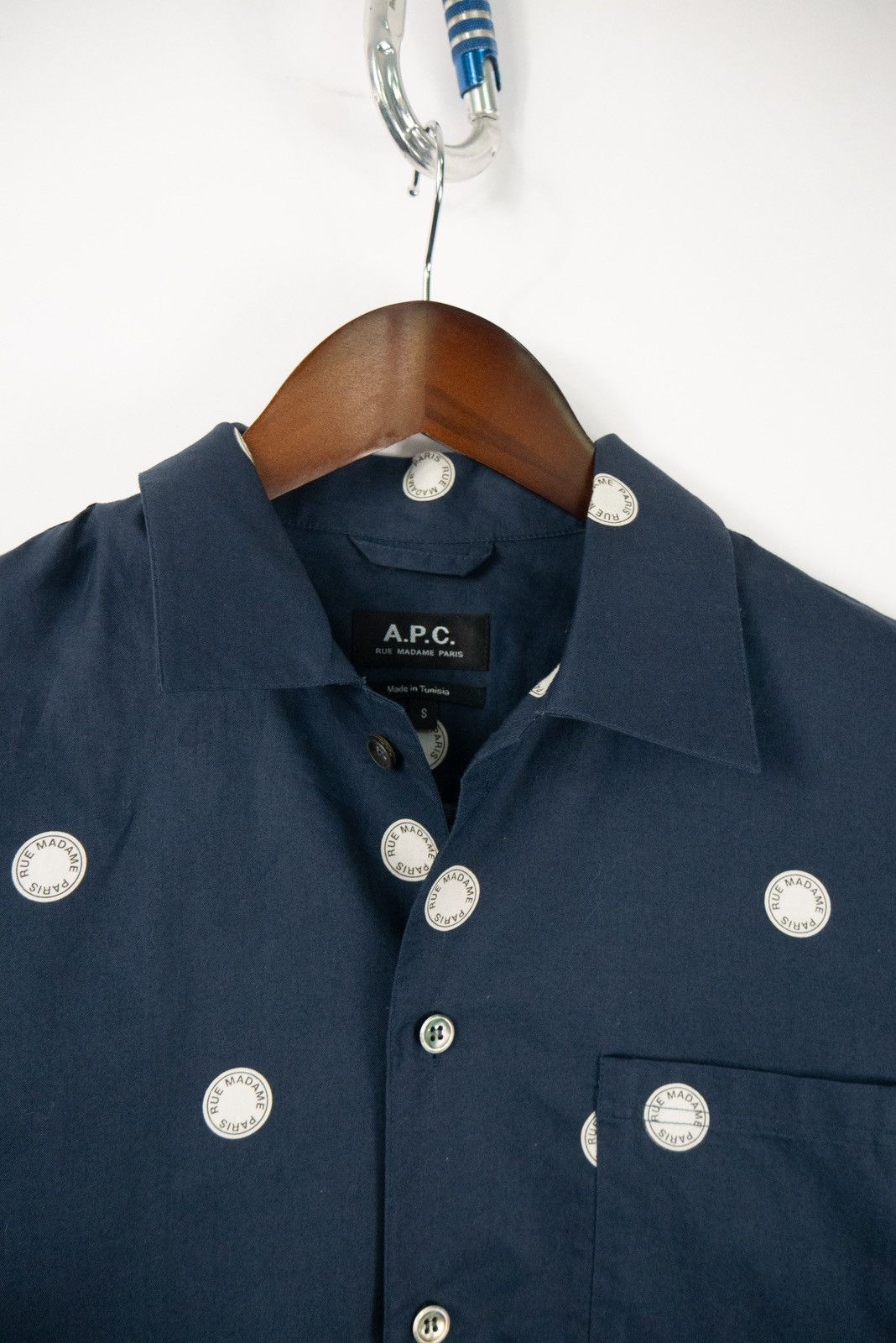 A.P.C. × Japanese Brand A.P.C pattern shirt Size US S / EU 44-46 / 1 - 4 Thumbnail
