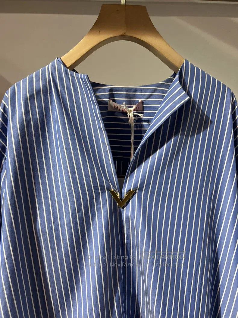 Valentino Valentino Women's striped shirt Size S / US 4 / IT 40 - 3 Thumbnail