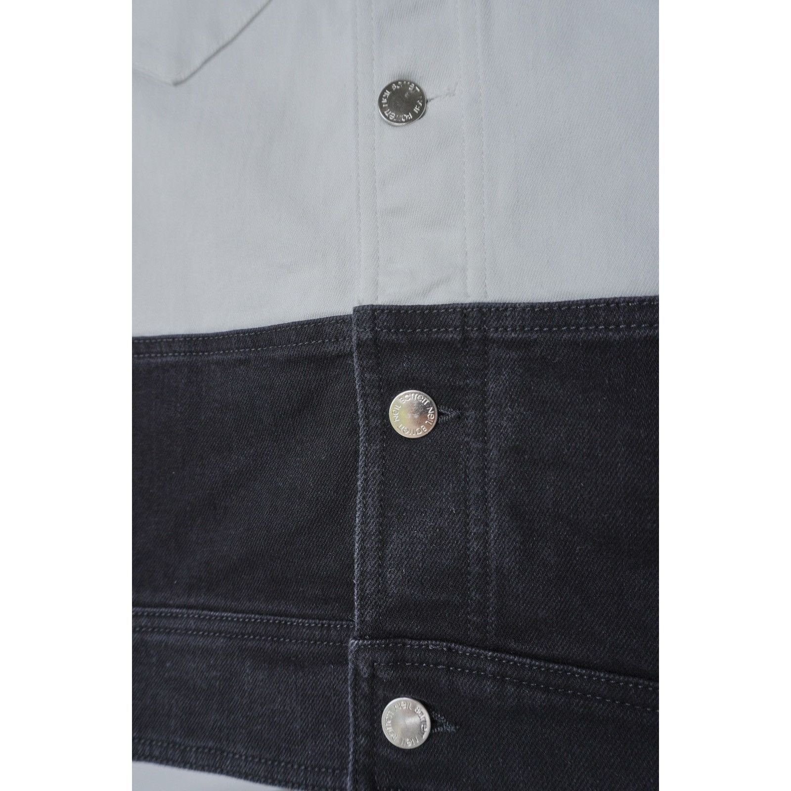 Neil Barrett Neil barrett giubbo donna tessuto off white denim jacket Size US M / EU 48-50 / 2 - 5 Thumbnail