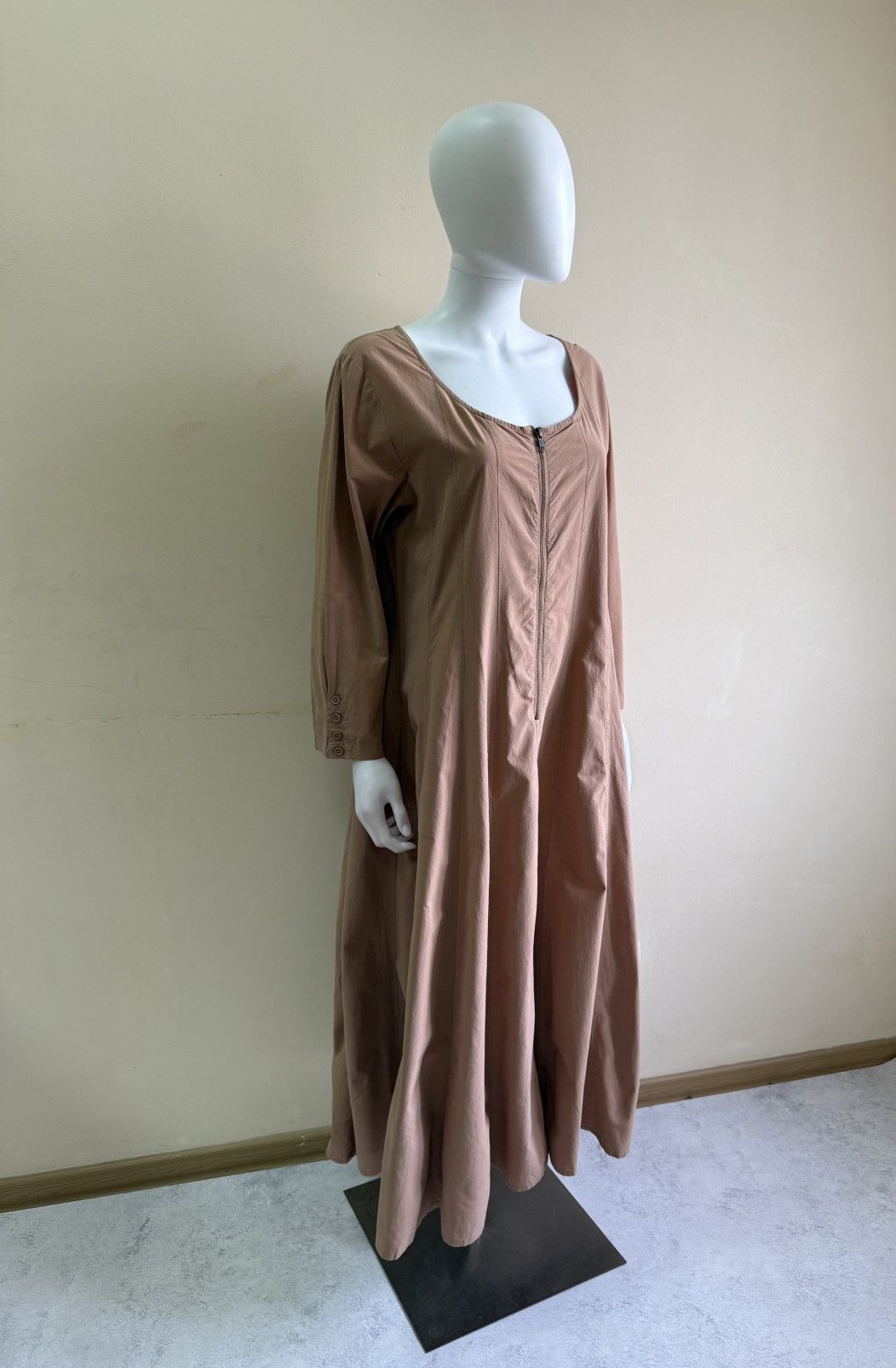 Vintage Ewa I Walla Pale Pink Long Sleeve Adina Midi Dress Size M Size M / US 6-8 / IT 42-44 - 4 Thumbnail