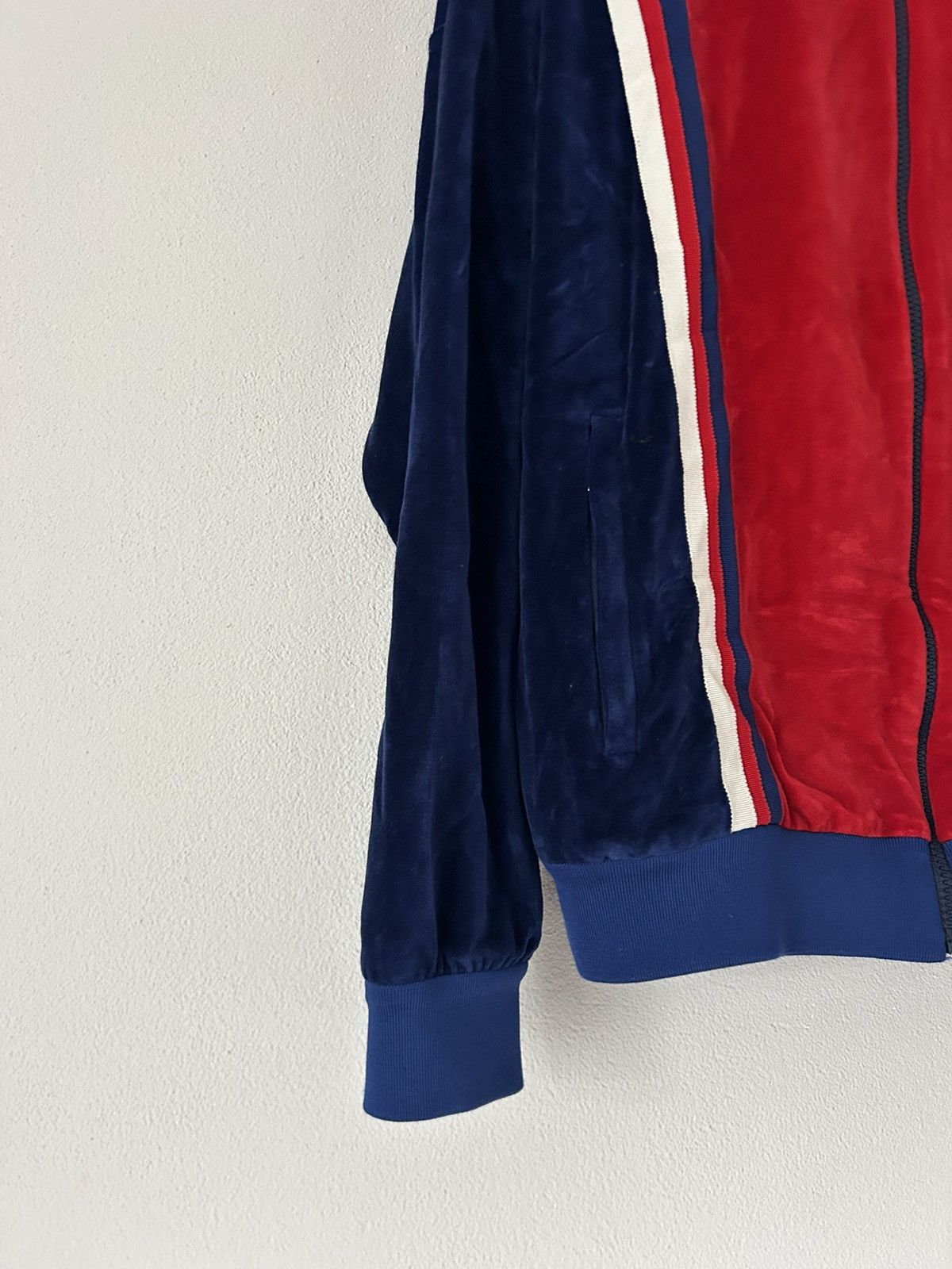 Gucci Velour Velvet Track Jacket Size US S / EU 44-46 / 1 - 3 Thumbnail