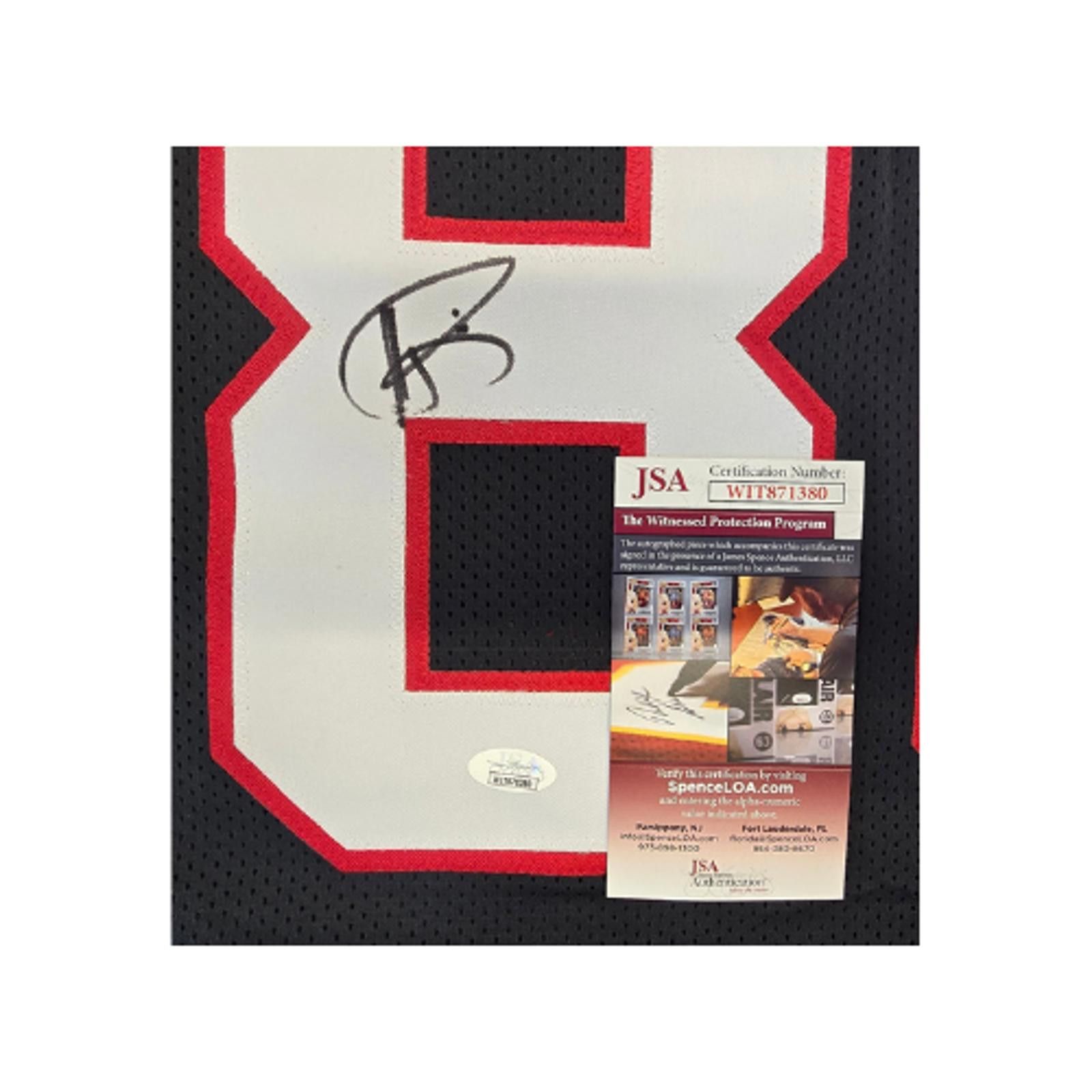 Other Andre Rison Atlanta Falcons Signed football jersey COA (XL) Size ONE SIZE - 4 Thumbnail
