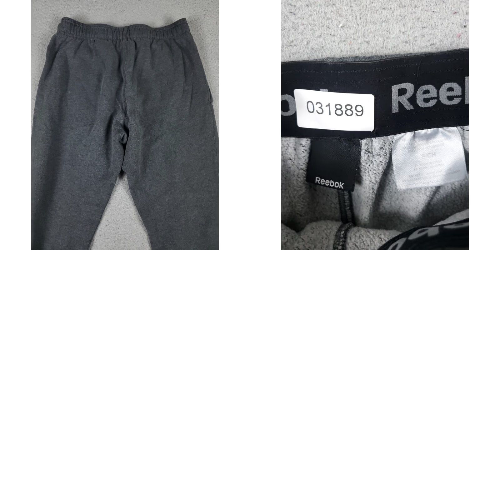 Reebok Reebok Pants Mens Size Small Gray Running Track Sweatpants Joggers Size US 29 - 8 Thumbnail