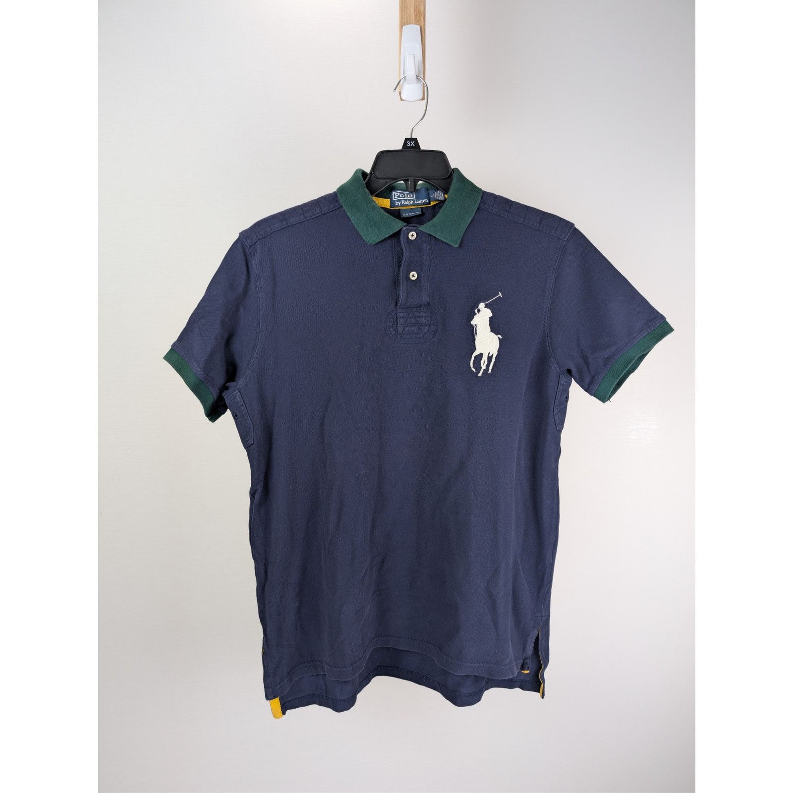 Polo Ralph Lauren o1rshd1 Polo Shirt in Navy Blue Size US L / EU 52-54 / 3 - 8 Thumbnail