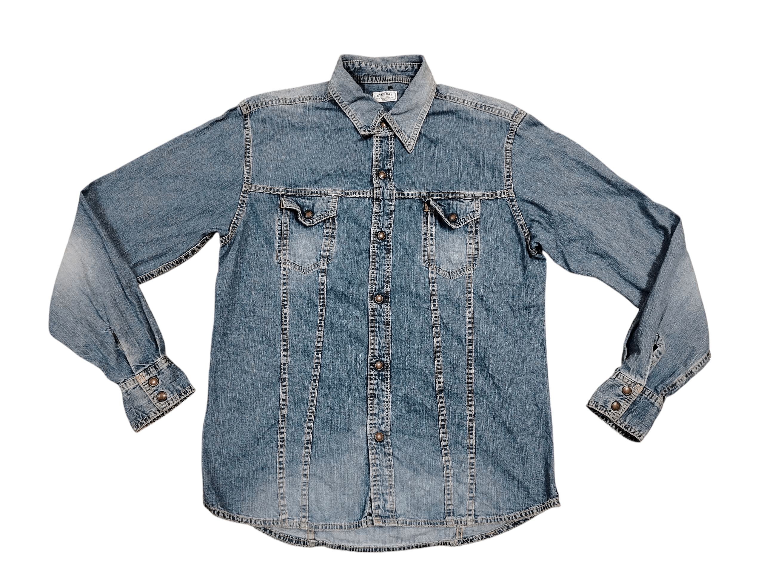 Eternal Eternal Denim shirt Size US L / EU 52-54 / 3 - 1 Thumbnail