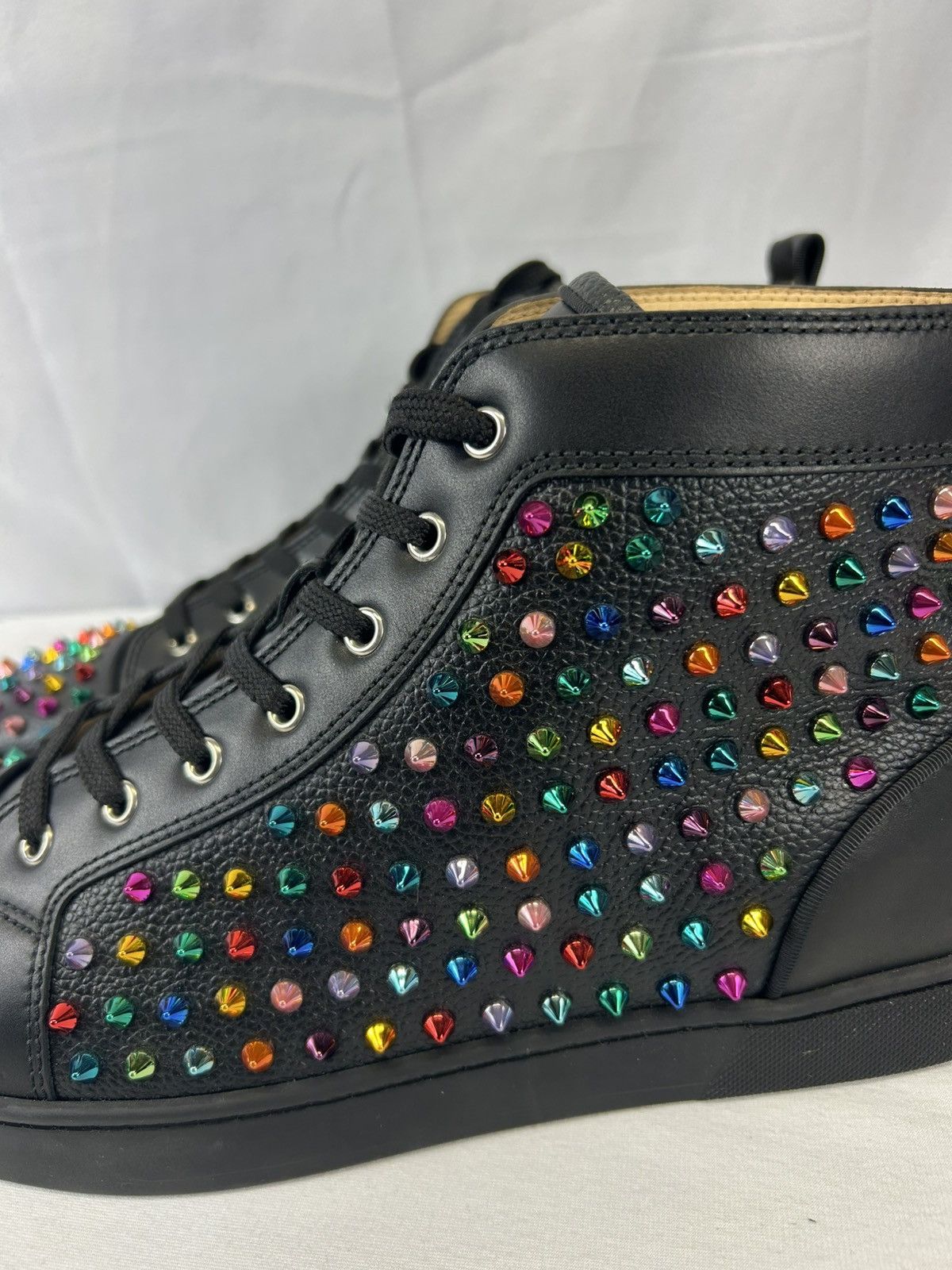 Christian Louboutin CHRISTIAN LOUBOUTIN Louis Spikes Boum Boum Leather Size US 15 / EU 48 - 2 Thumbnail