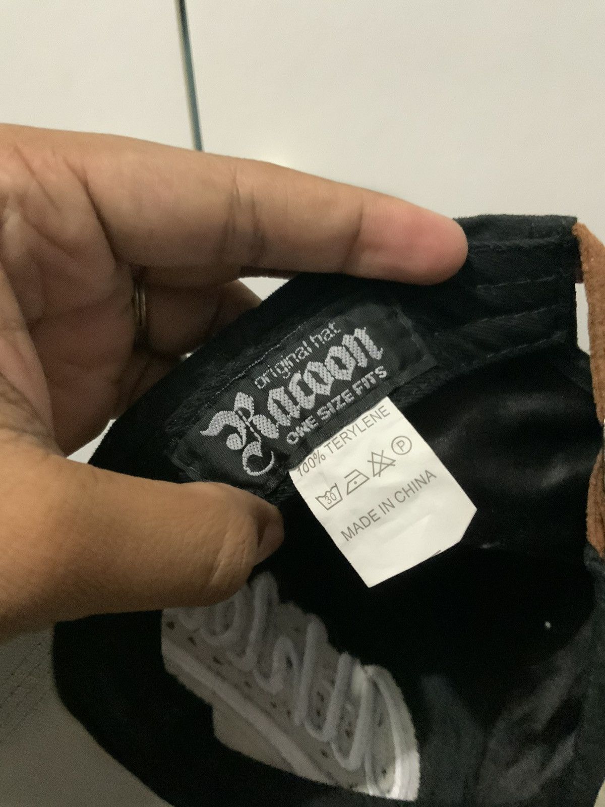 Japanese Brand Athletic Diamond Black Hat Size ONE SIZE - 11 Thumbnail