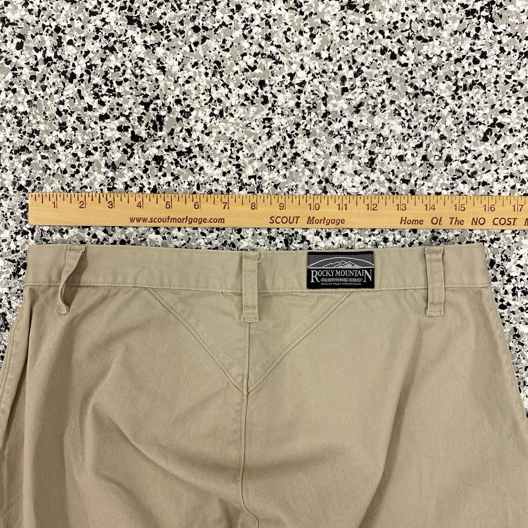Vintage VINTAGE Rockies Jeanswear Western Women's Khaki Pants 12 Long Beige 31x31.25 Womens Size 34" / US 12 / IT 48 - 6 Thumbnail