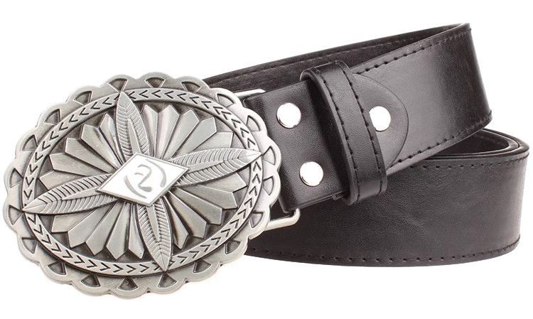 Designer Matchless Vintage Belt Riveted Belts Menswear Accessories Size ONE SIZE - 2 Thumbnail