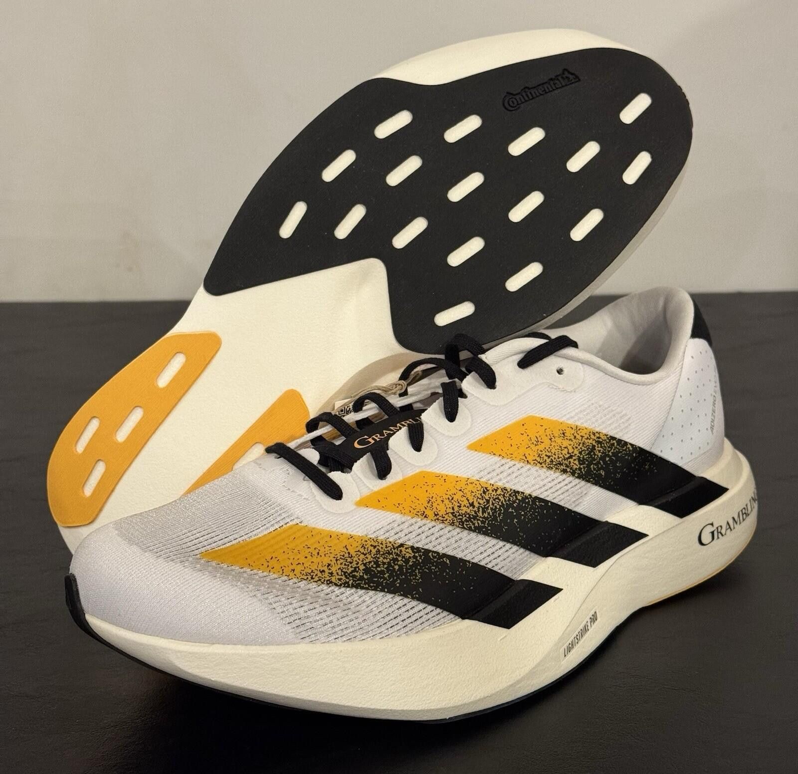Adidas Size 9 - Adidas Adizero EVO SL Gambling State Tigers Size US 10 / EU 43 - 6 Thumbnail