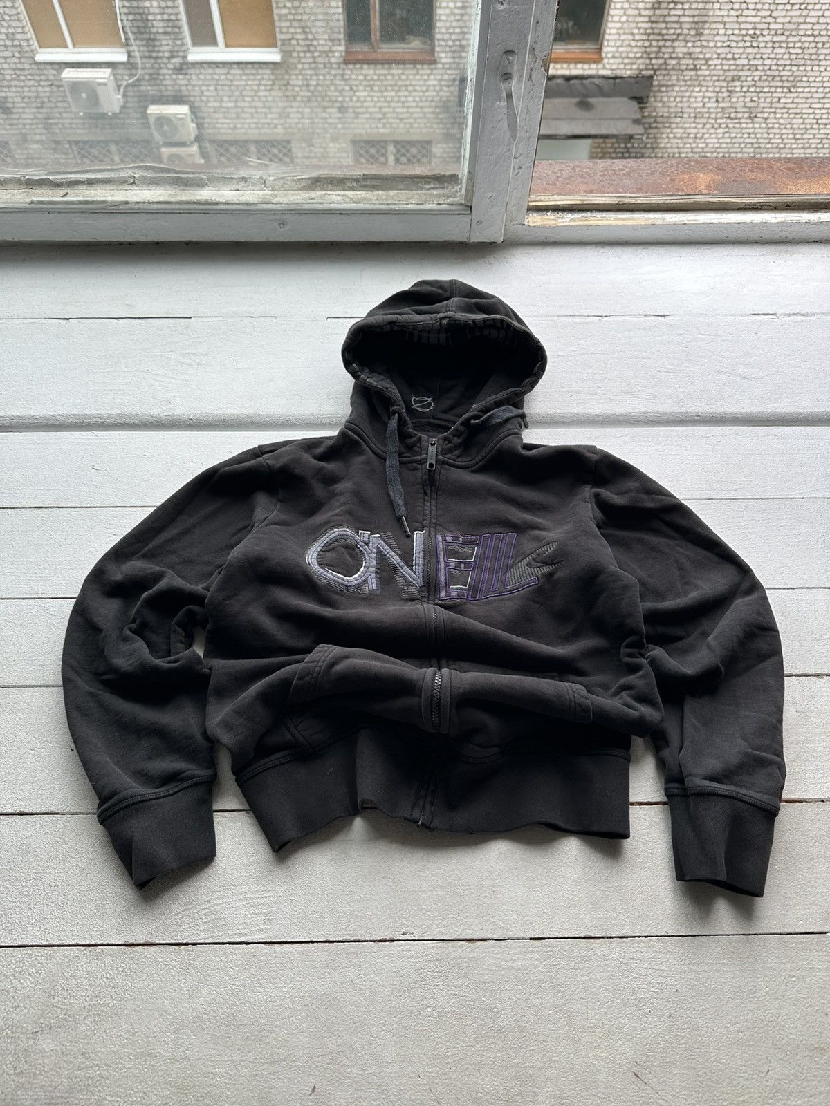 O'Neill 🚨Vintage Y2K ONEILL SURF ZIP HOODIE RARE LONGSLEEVE Shirt Size US L / EU 52-54 / 3 - 1 Thumbnail