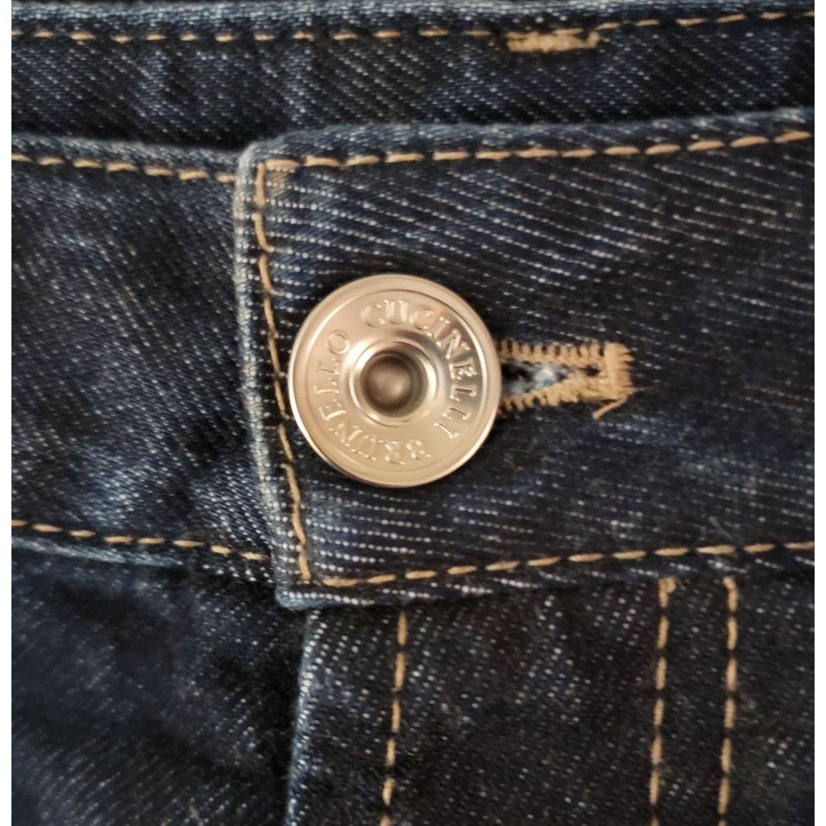 Brunello Cucinelli Brunello Cucinelli Luxury Denim Jeans Leisure Fit IT 48 (34W Size US 34 / EU 50 - 9 Thumbnail