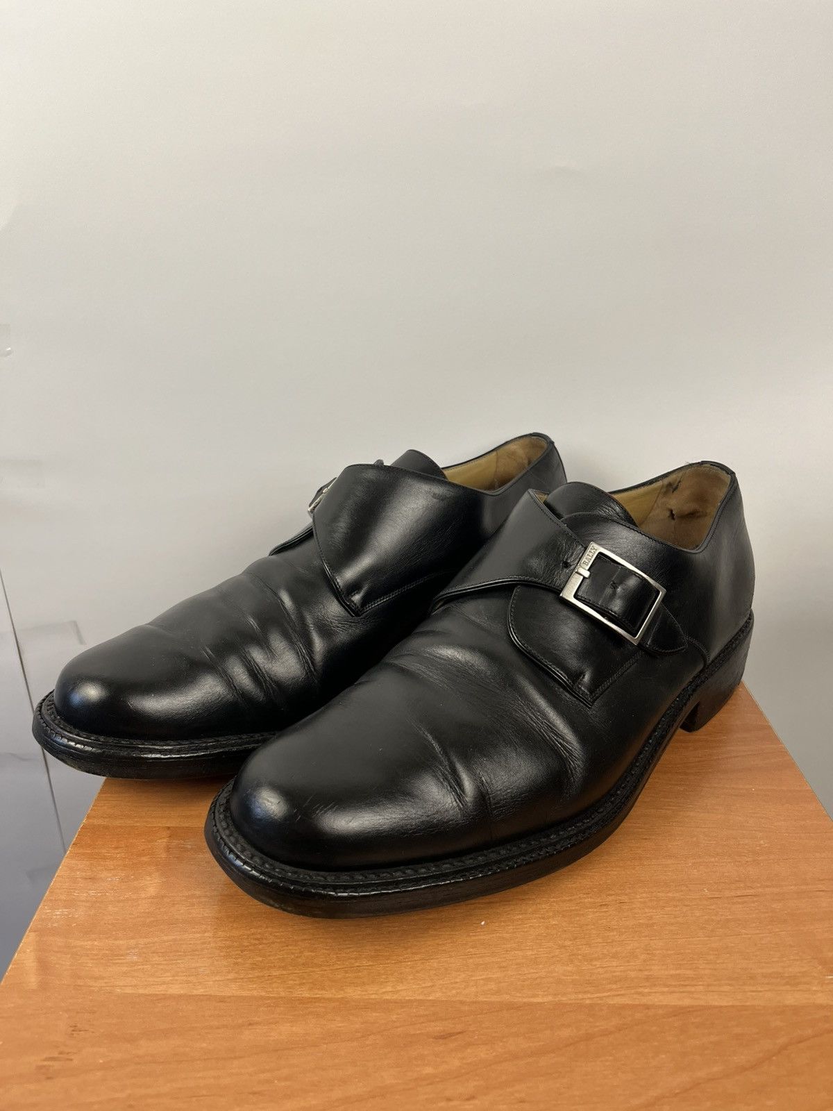 Bally Monks Bally Luxury Scribe Acanto/00 EU9E/Us10D Size US 10 / EU 43 - 1 Thumbnail