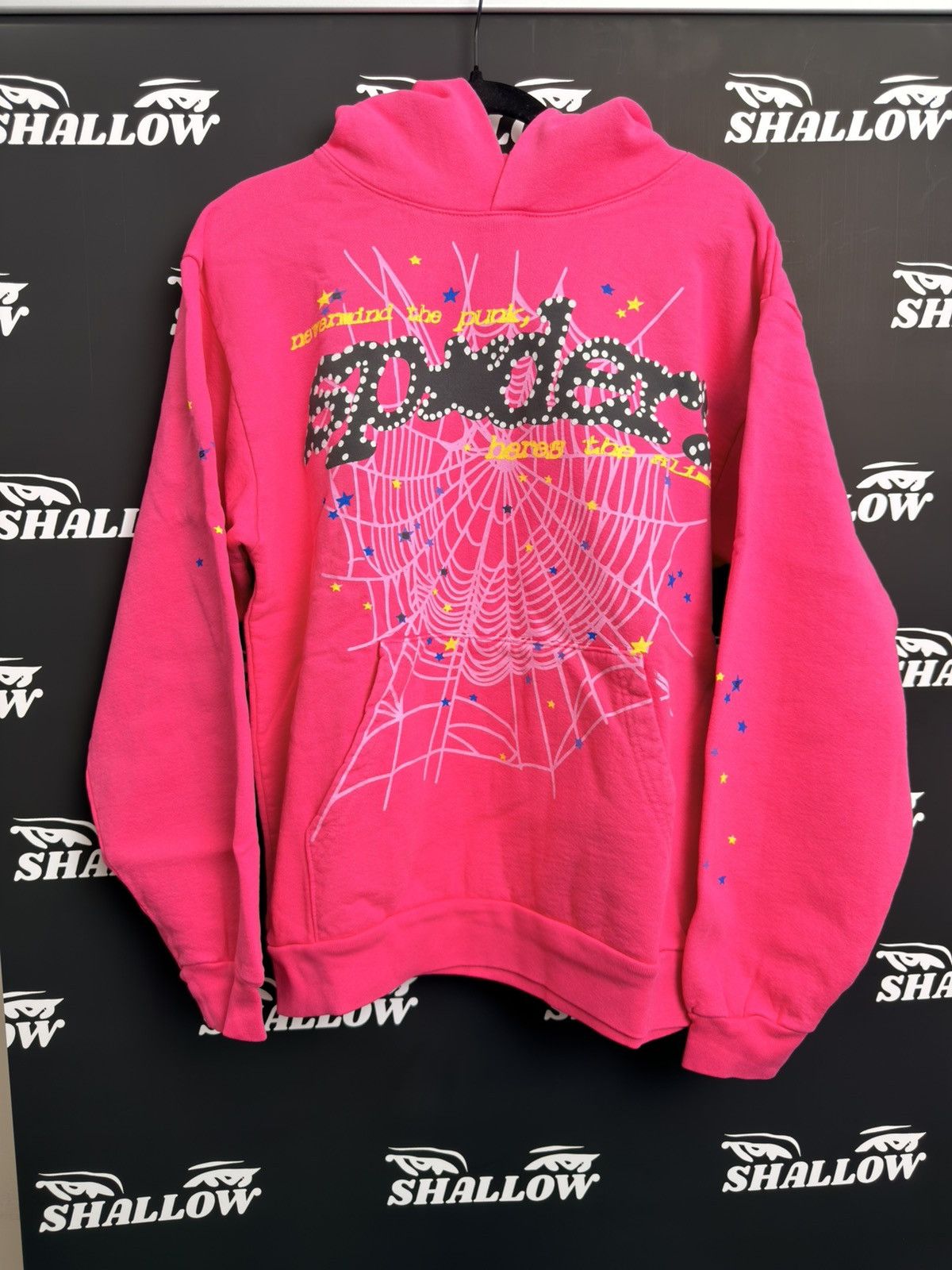 MAGENTA SP5DER HOODIE