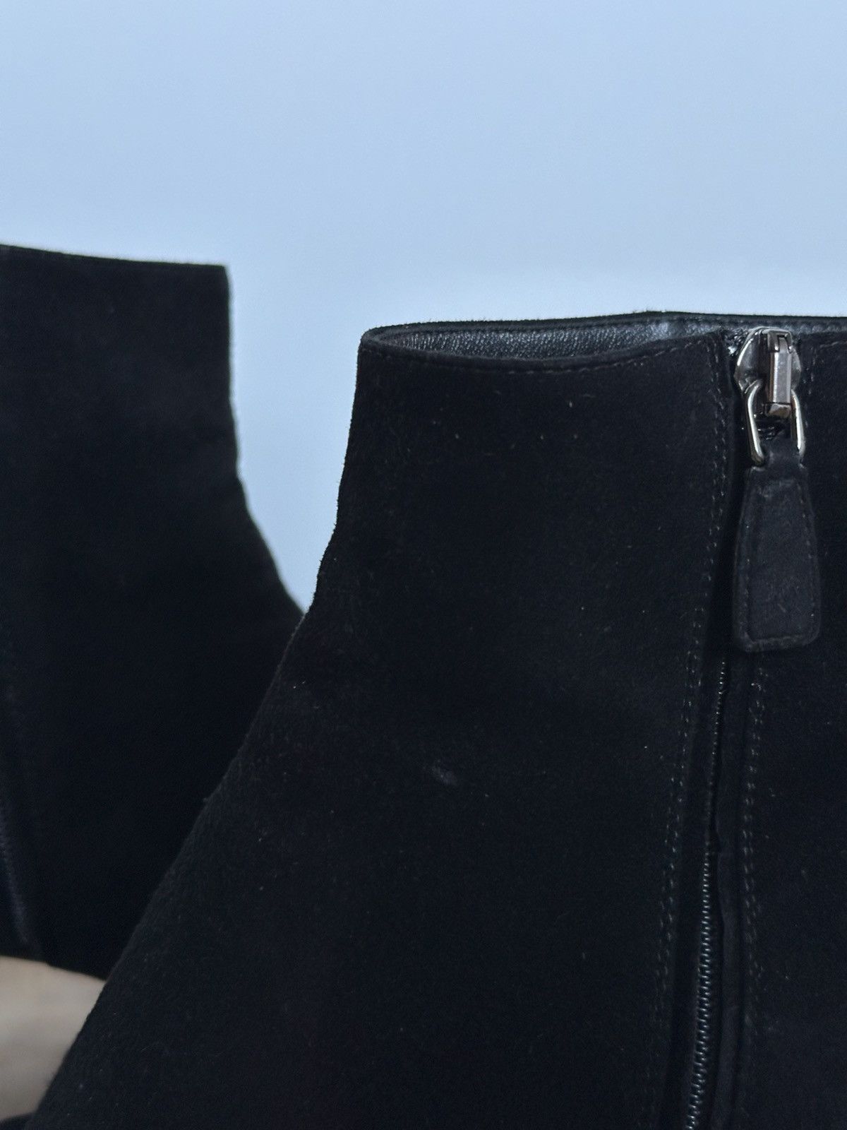 Designer × Prada Prada suede Boots with studs Size US 5.5 / IT 35.5 - 6 Thumbnail