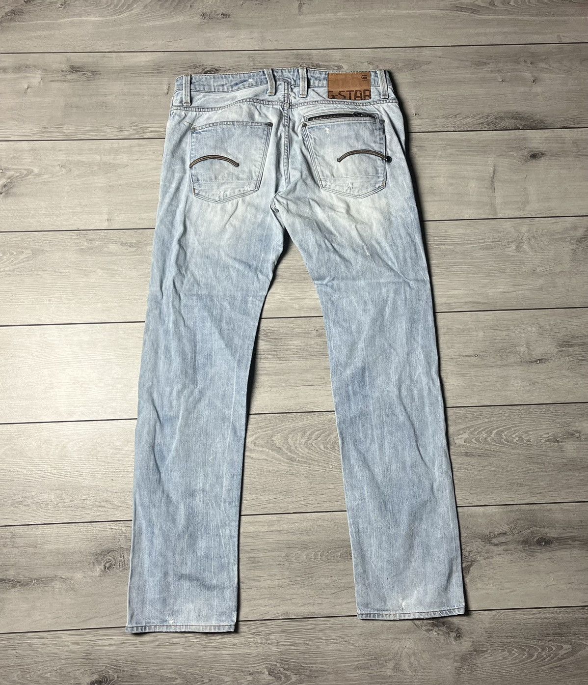G-Star G star raw denim jeans y2k zipper size 34/34 Size US 34 / EU 50 - 5 Thumbnail