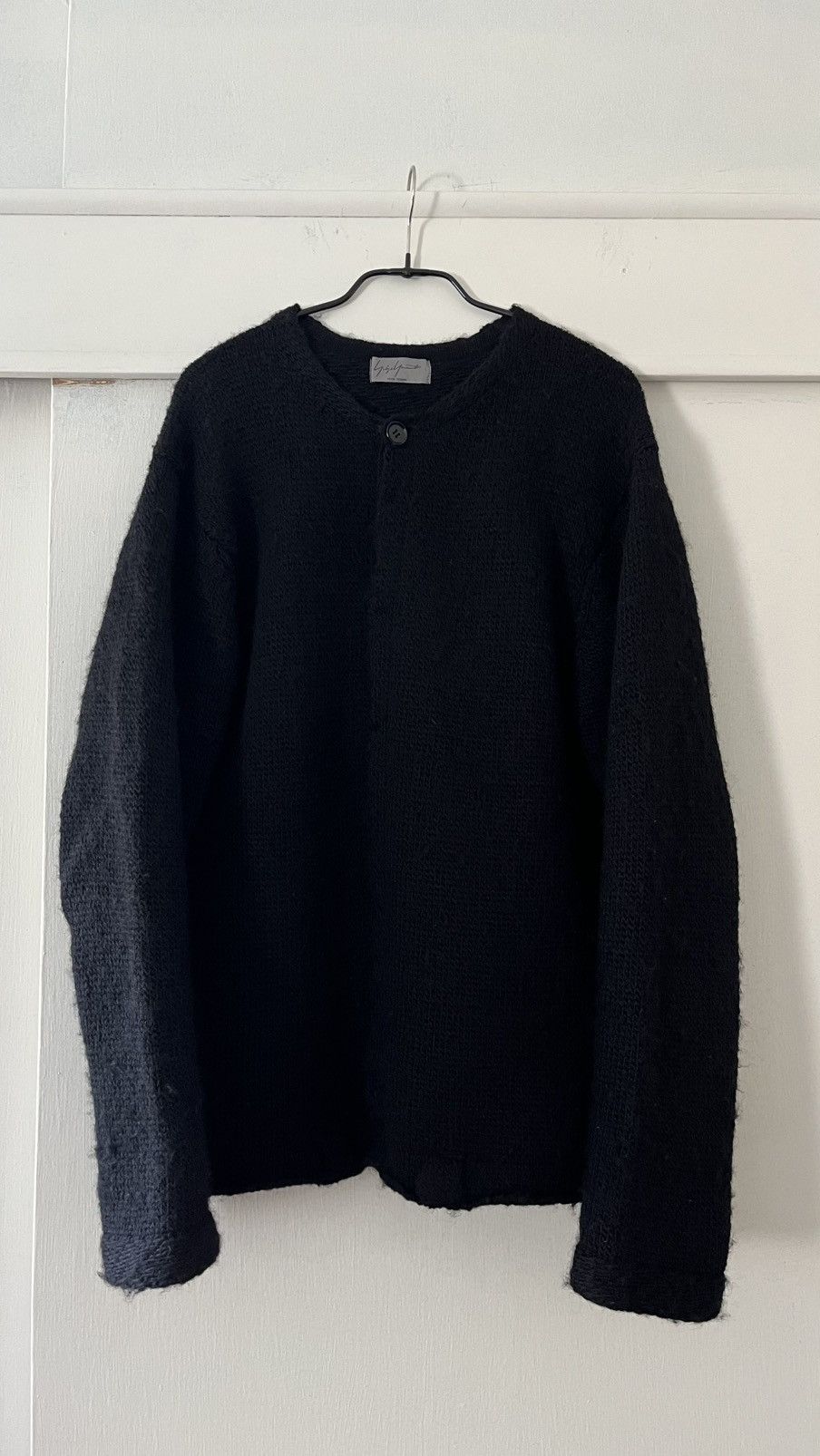 Yohji Yamamoto Yohji Yamamoto Wool knit Cardigan Size US M / EU 48-50 / 2 - 2 Thumbnail