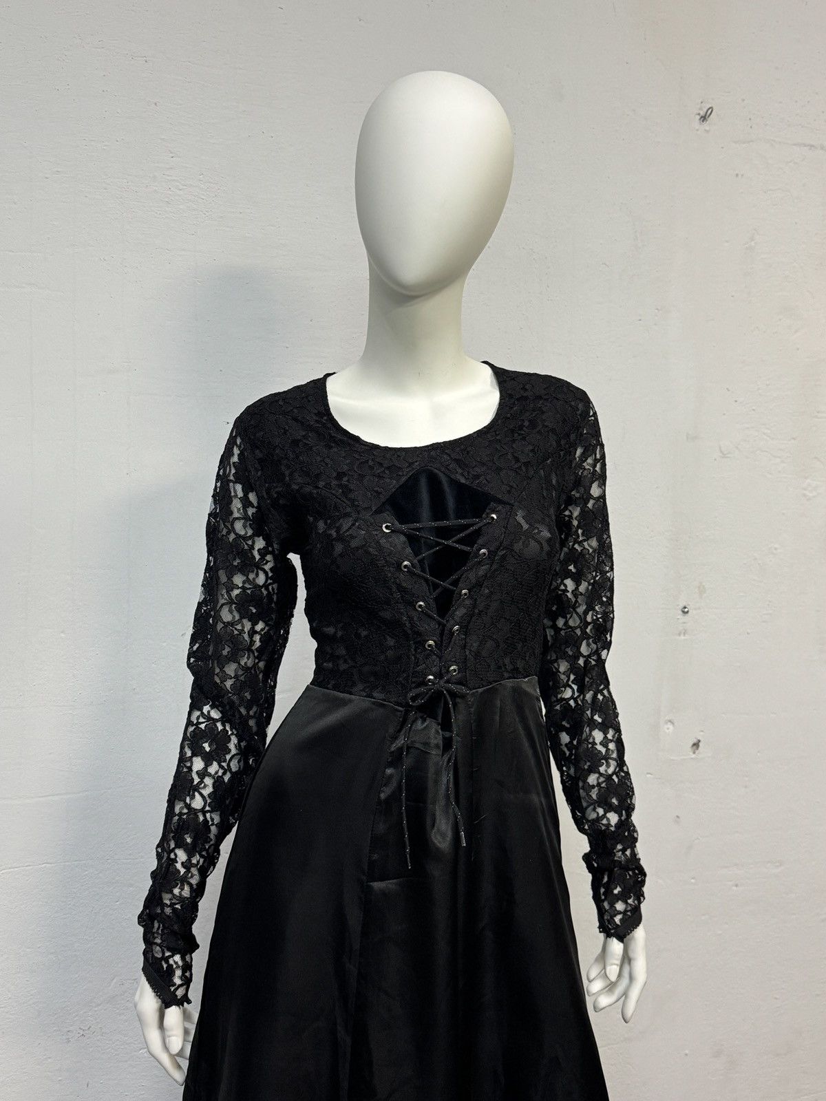 Vintage Vintage Archive Gothic y2k Maxi Dress Size M / US 6-8 / IT 42-44 - 2 Thumbnail