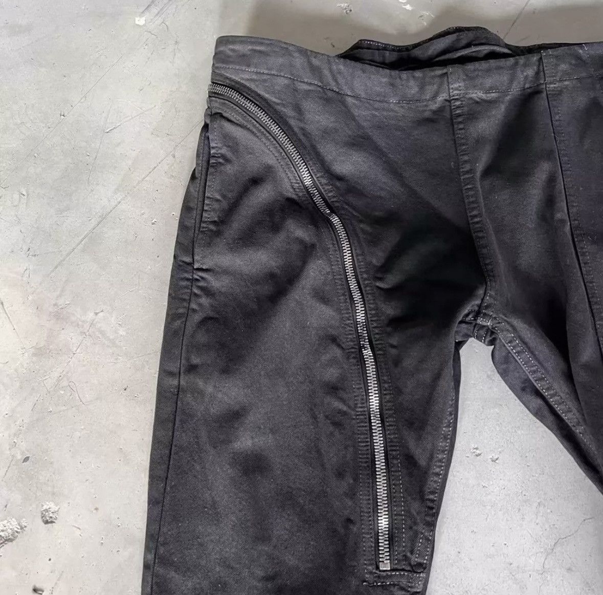 Rick owens 16fw air cut jeans