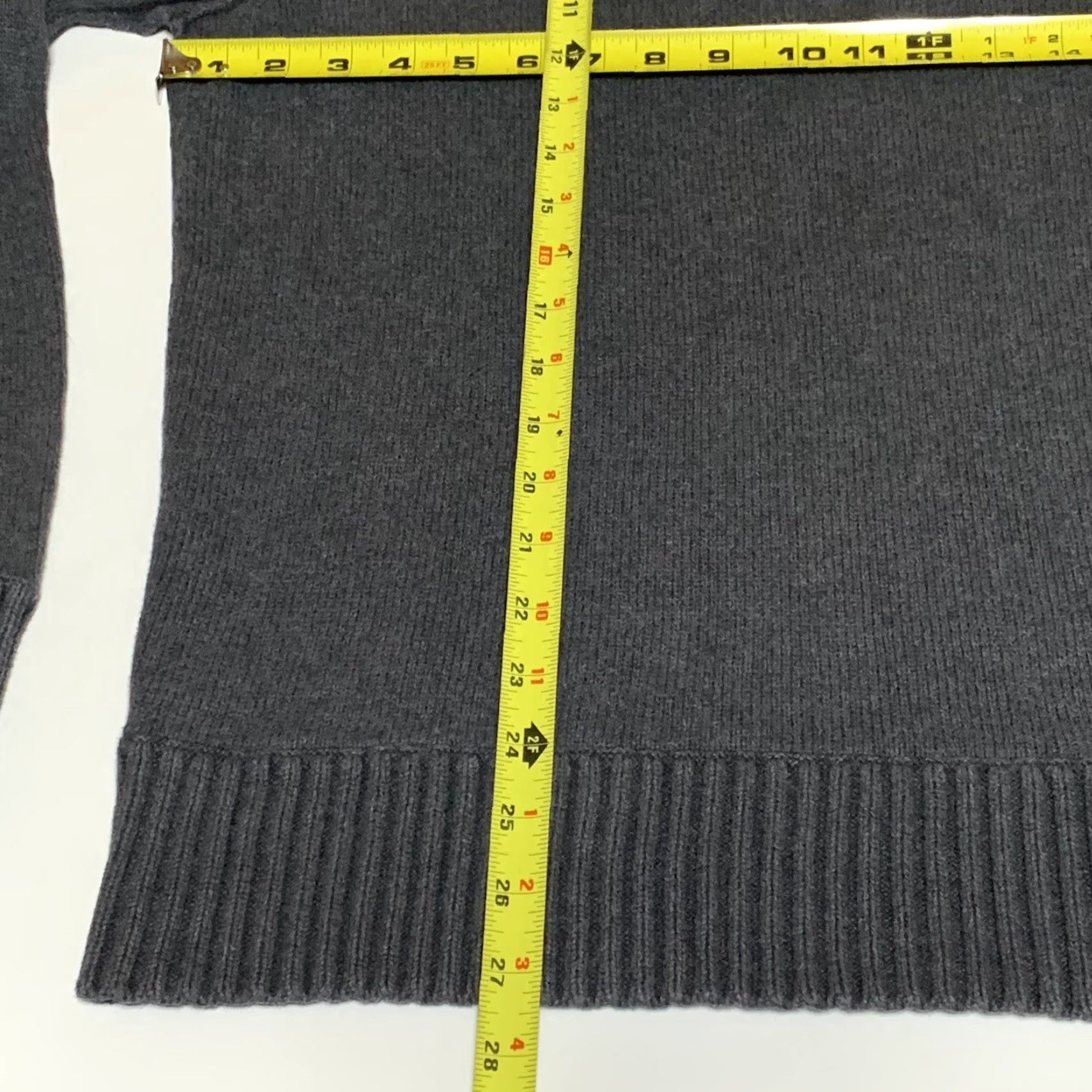 American Eagle Outfitters American Eagle Outfitters Sweater Men XL Gray 1/4 Zip 100% Cotton Pullover Mock Neck Logo KnIT Regular Size Type Size US XL / EU 56 / 4 - 5 Thumbnail