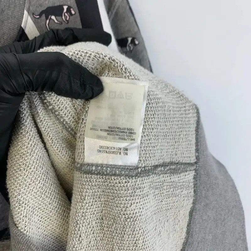 Thom Browne Thom Browne Gray Striped Women's Sweatshirt . Size XXS / US 00 / IT 34 - 4 Thumbnail