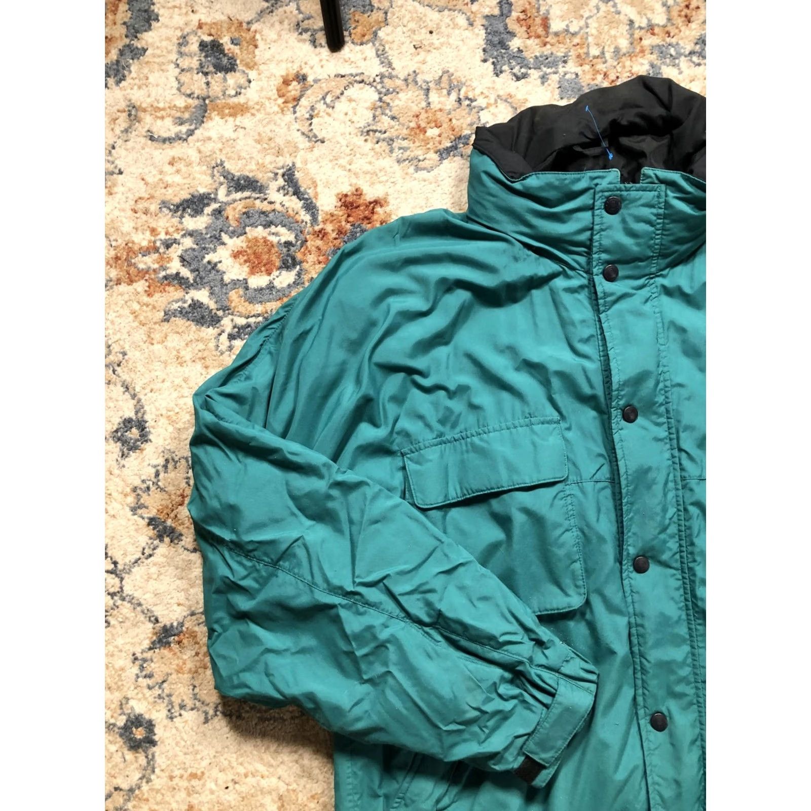 Eddie Bauer VINTAGE Eddie Bauer Ultrex Jacket Mens XL Green Nylon Bomber Insulated Ski 90s Size US XL / EU 56 / 4 - 3 Thumbnail