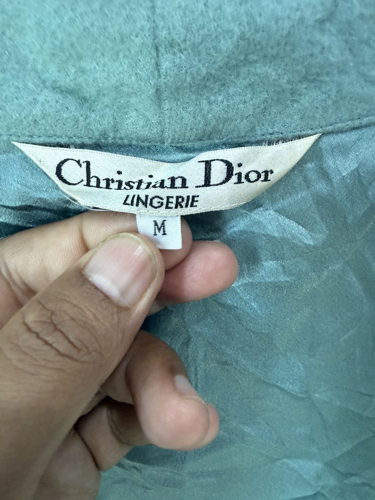 Dior VINTAGE CHRISTIAN DIOR CD Lingerie Pyjamas Size M / US 6-8 / IT 42-44 - 4 Thumbnail