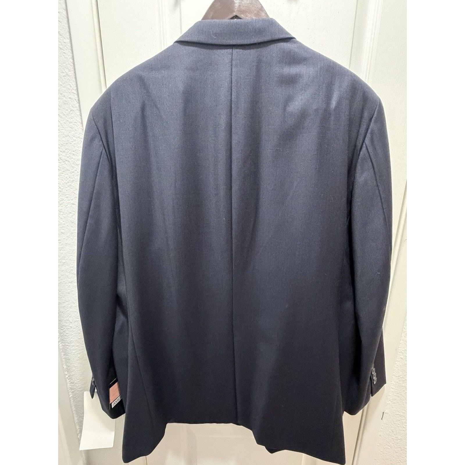Nordstrom NWT Loro Piana Super 120s Wool John W Nordstrom Navy Blazer Size 50R - 3 Thumbnail