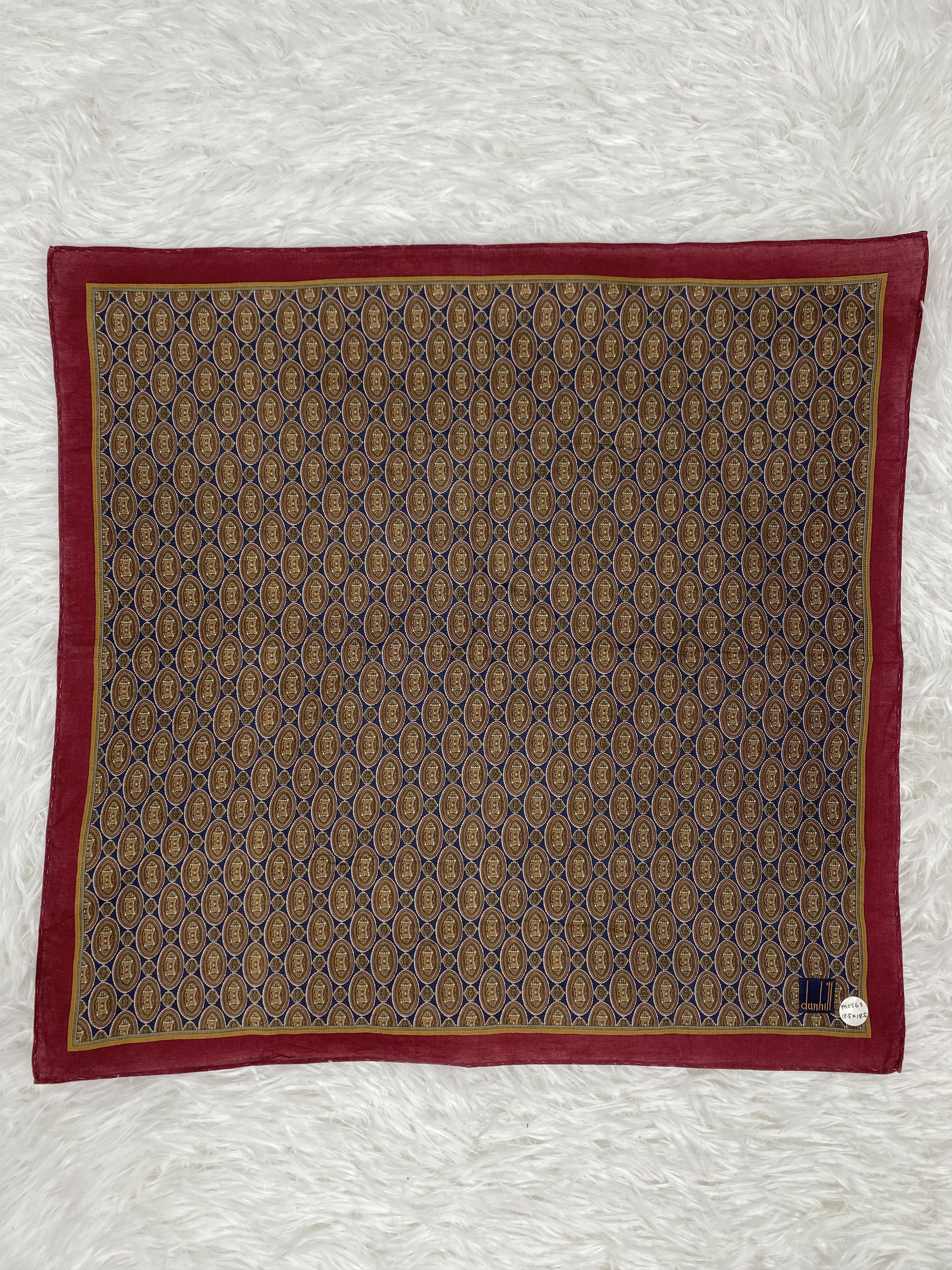 Alfred Dunhill Vintage Dunhill Handkerchief Neckerchief PH0563 Size ONE SIZE - 3 Thumbnail