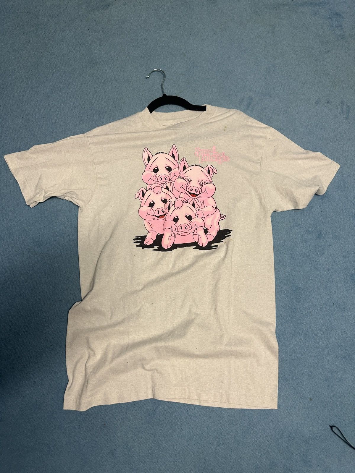 Vintage Vintage Piggy San Francisco Tee Size US XL / EU 56 / 4 - 1 Thumbnail