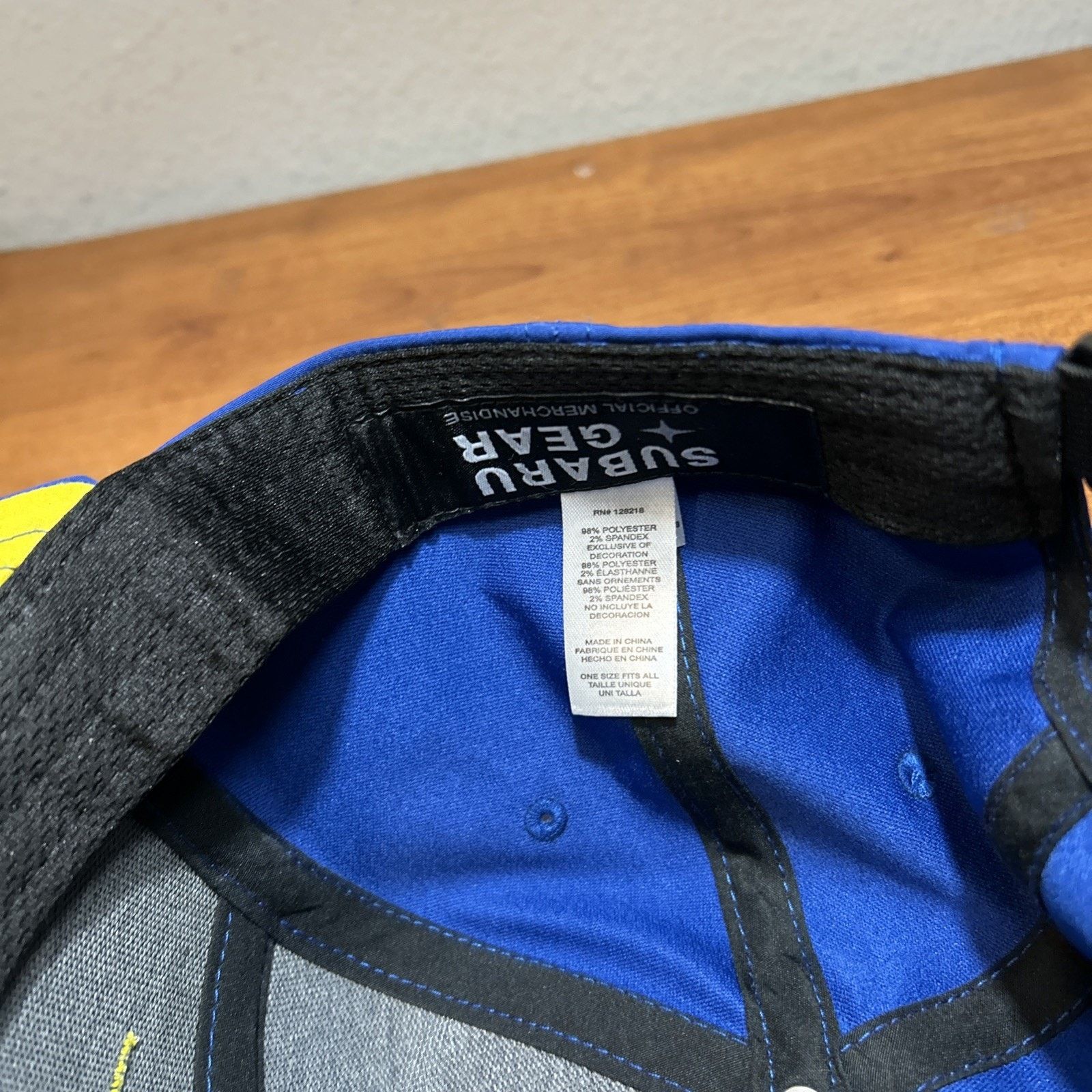 Other Subaru Snapback Hat Black Blue Embroidered Logo Made in USA Size ONE SIZE - 2 Thumbnail