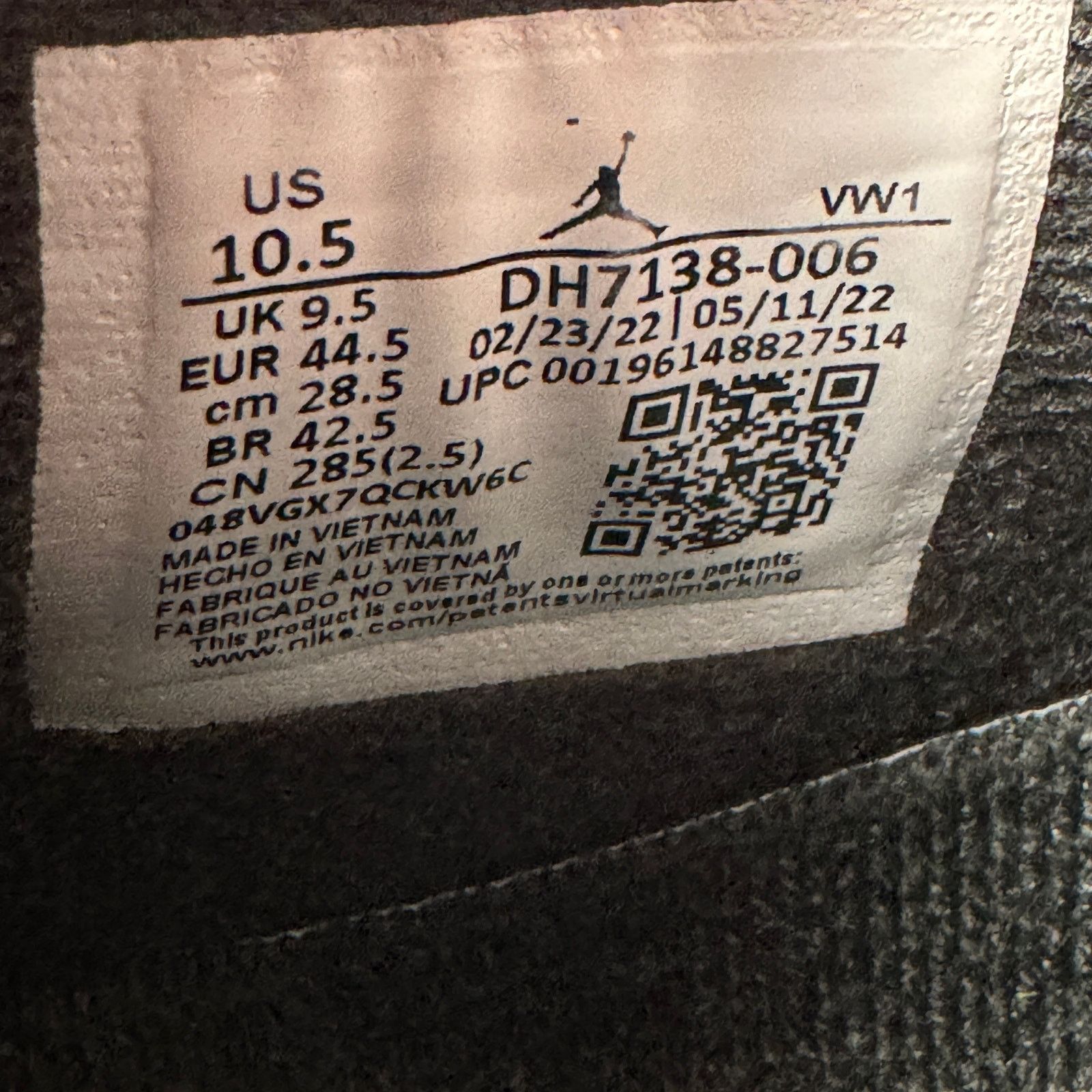 Jordan Brand × Nike Size 10.5 - Air Jordan 4 Retro SE Black Canvas Men's Shoes Size US 10.5 / EU 43-44 - 7 Thumbnail