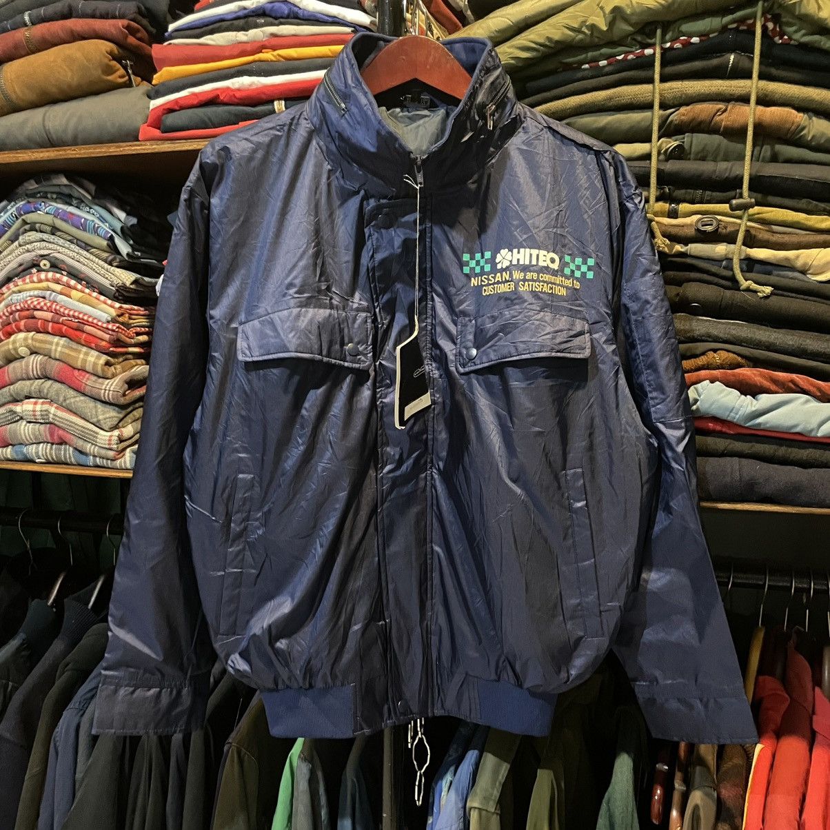 Nissan × Vintage Nissan Motorsport International Hi Teq Racing Jacket JDM Size US L / EU 52-54 / 3 - 6 Thumbnail